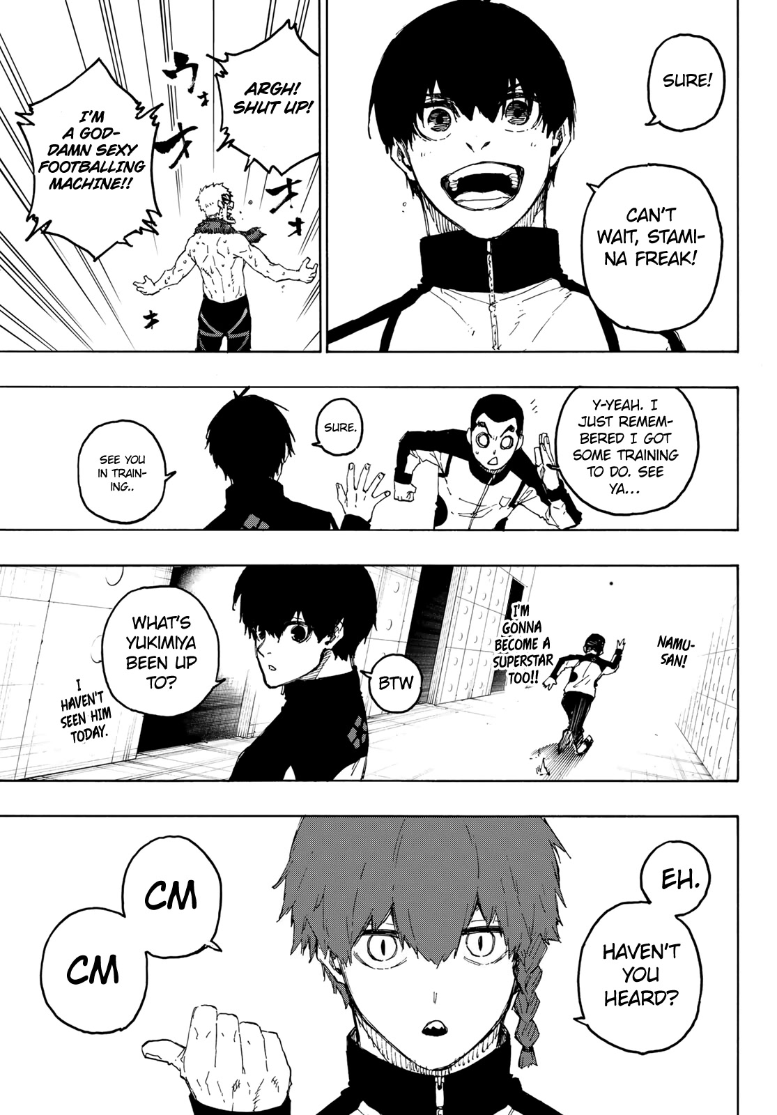 Blue Lock Chapter 205 page 10 - Chapter 205: MOM