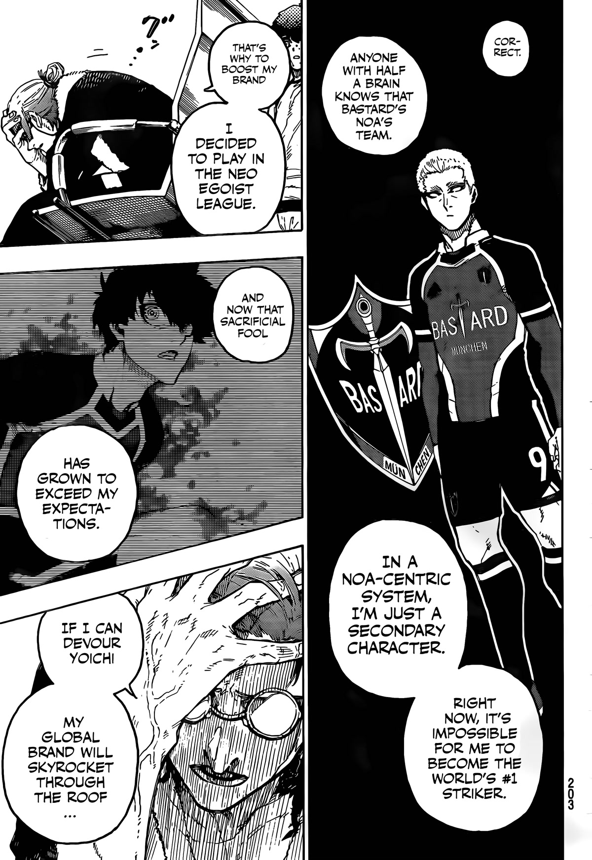 Blue Lock Chapter 207 page 18 - Chapter 207: Two Pairs