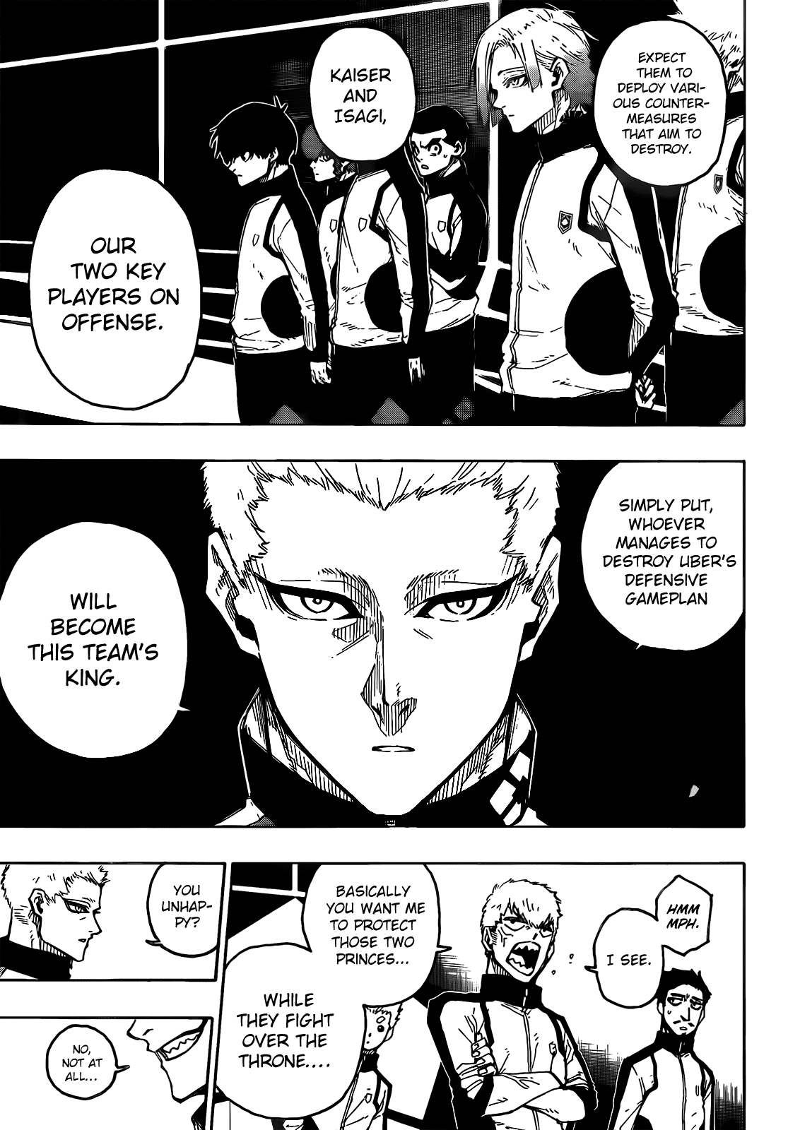 Blue Lock Chapter 209 page 12 - Chapter 209: Bastard vs Ubers