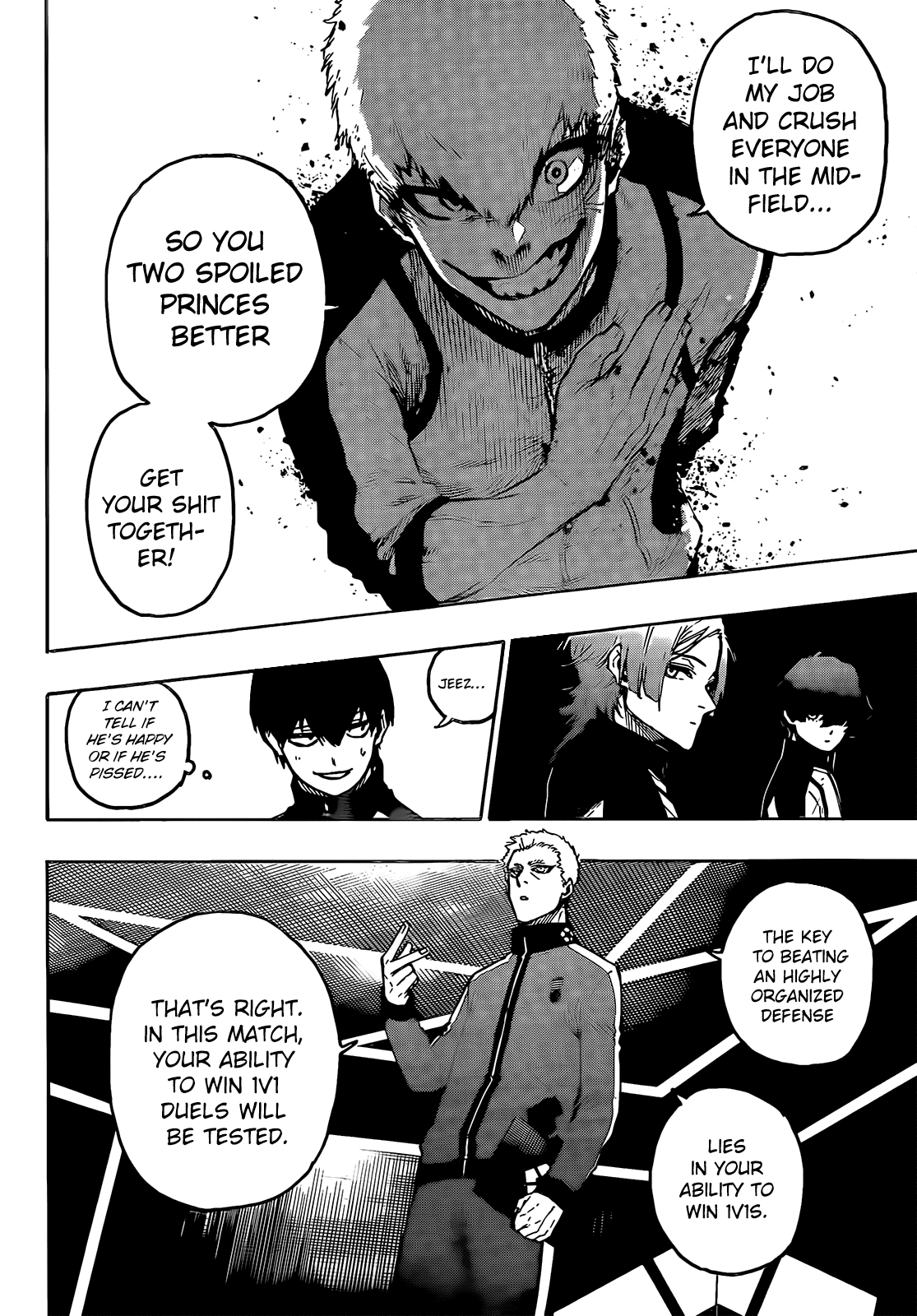 Blue Lock Chapter 209 page 13 - Chapter 209: Bastard vs Ubers