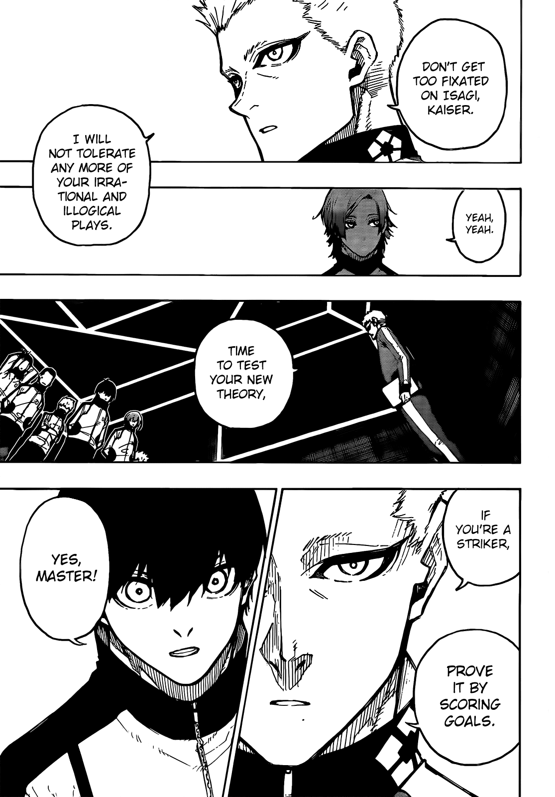 Blue Lock Chapter 209 page 14 - Chapter 209: Bastard vs Ubers