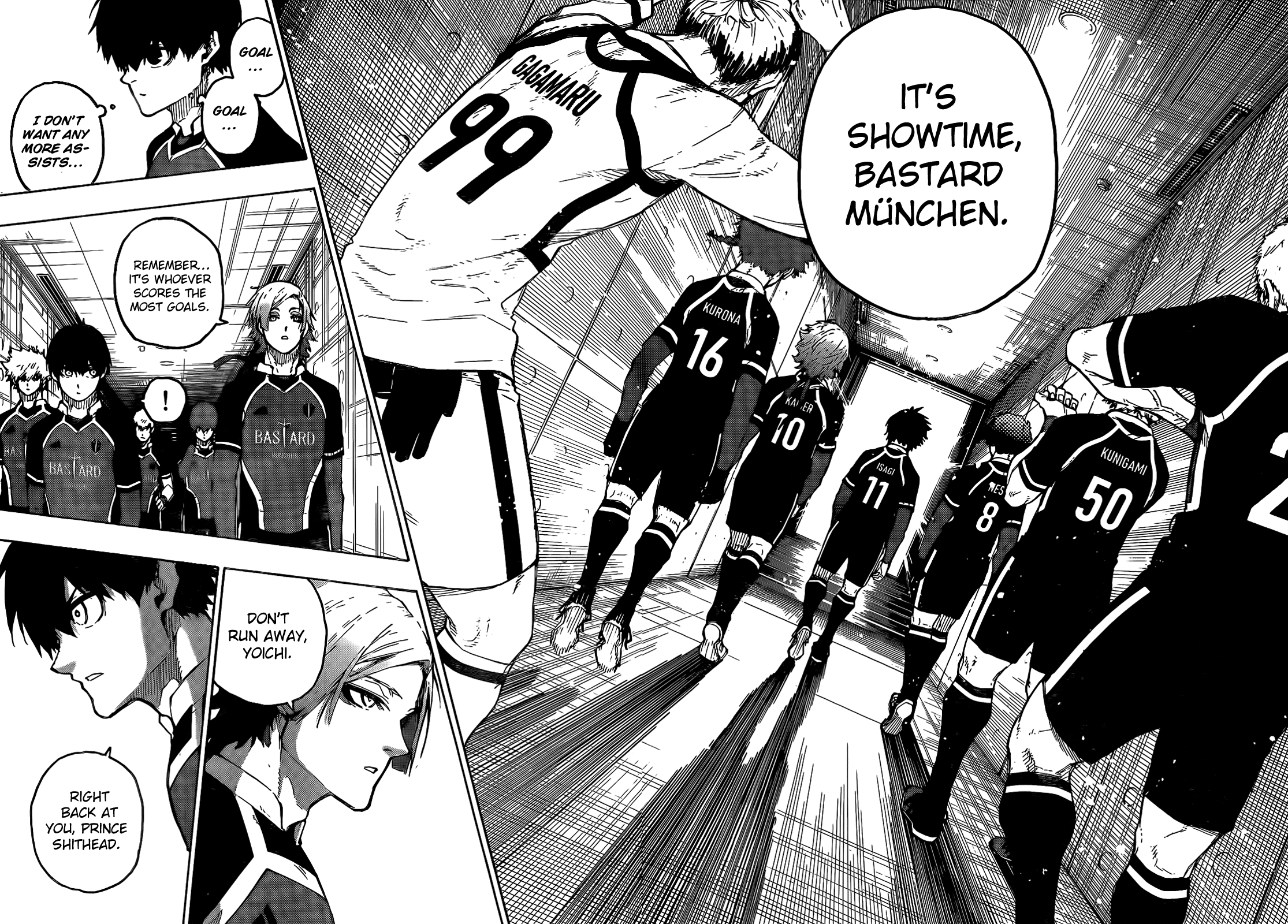 Blue Lock Chapter 209 page 15 - Chapter 209: Bastard vs Ubers