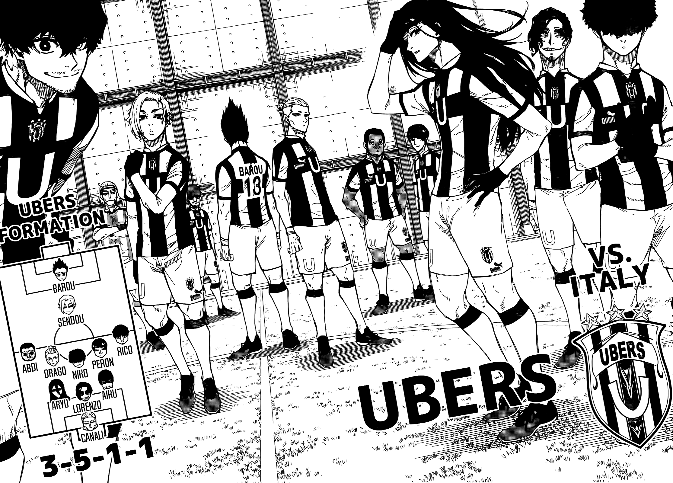 Blue Lock Chapter 209 page 16 - Chapter 209: Bastard vs Ubers