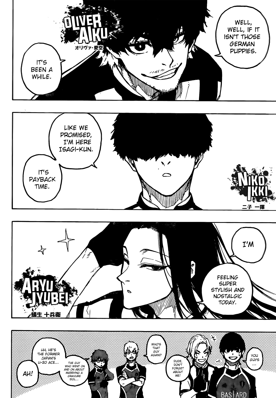 Blue Lock Chapter 209 page 17 - Chapter 209: Bastard vs Ubers