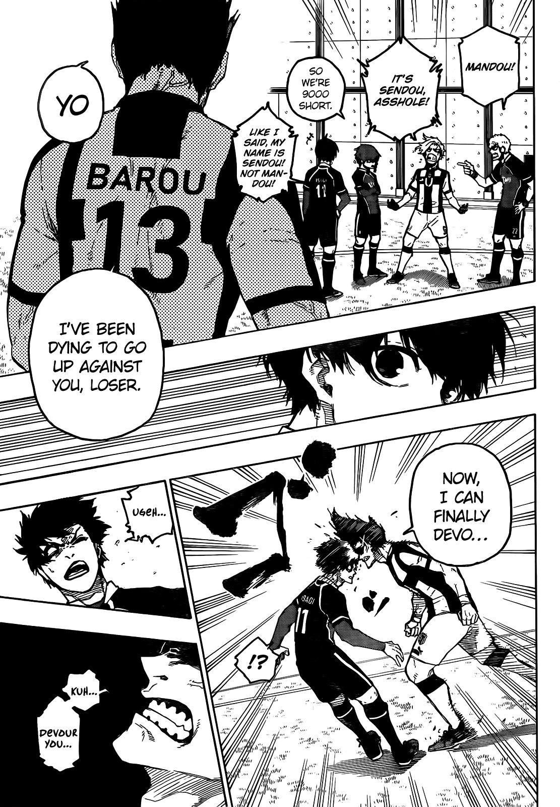 Blue Lock Chapter 209 page 18 - Chapter 209: Bastard vs Ubers