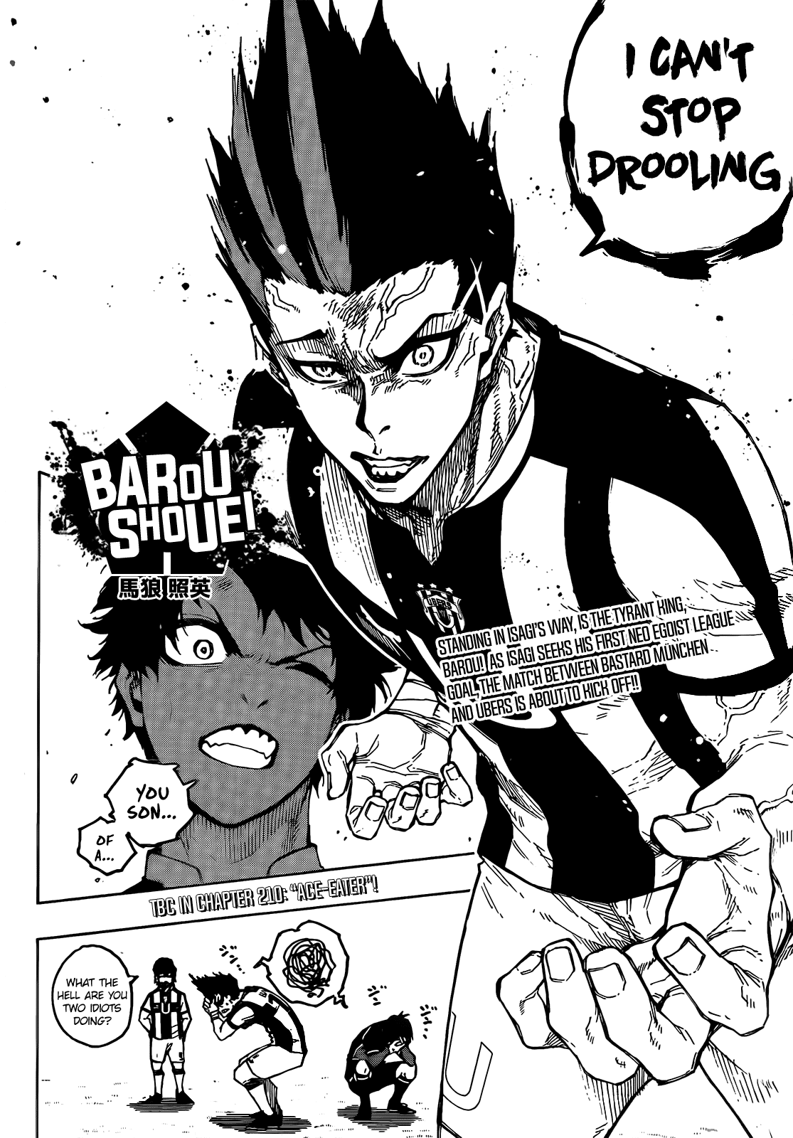 Blue Lock Chapter 209 page 19 - Chapter 209: Bastard vs Ubers