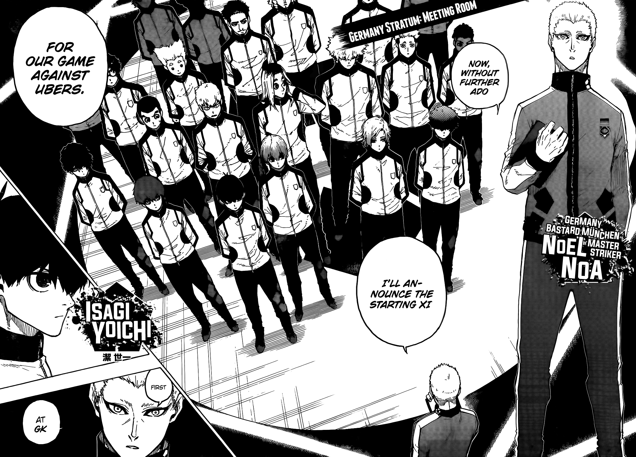 Blue Lock Chapter 209 page 4 - Chapter 209: Bastard vs Ubers