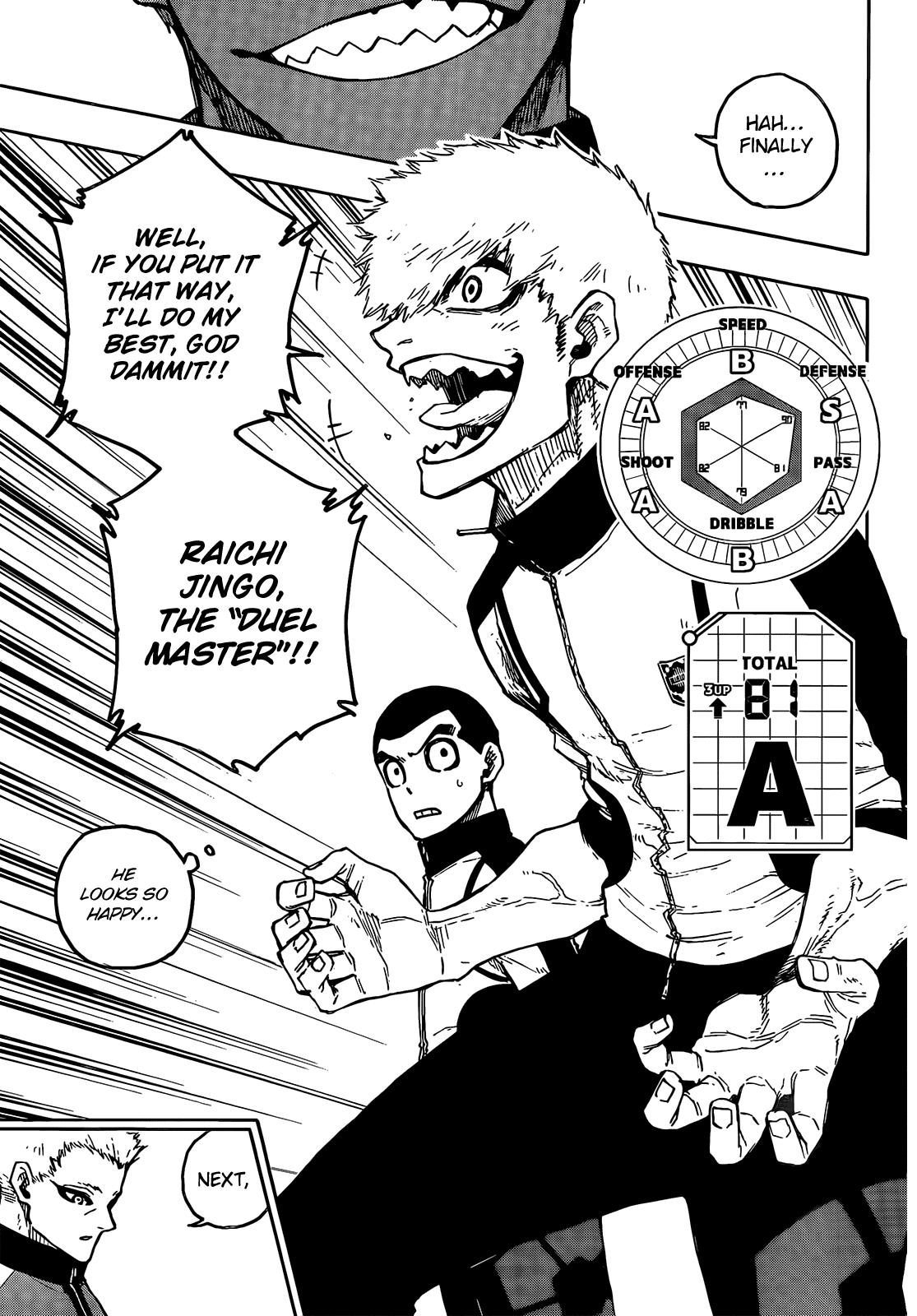 Blue Lock Chapter 209 page 8 - Chapter 209: Bastard vs Ubers