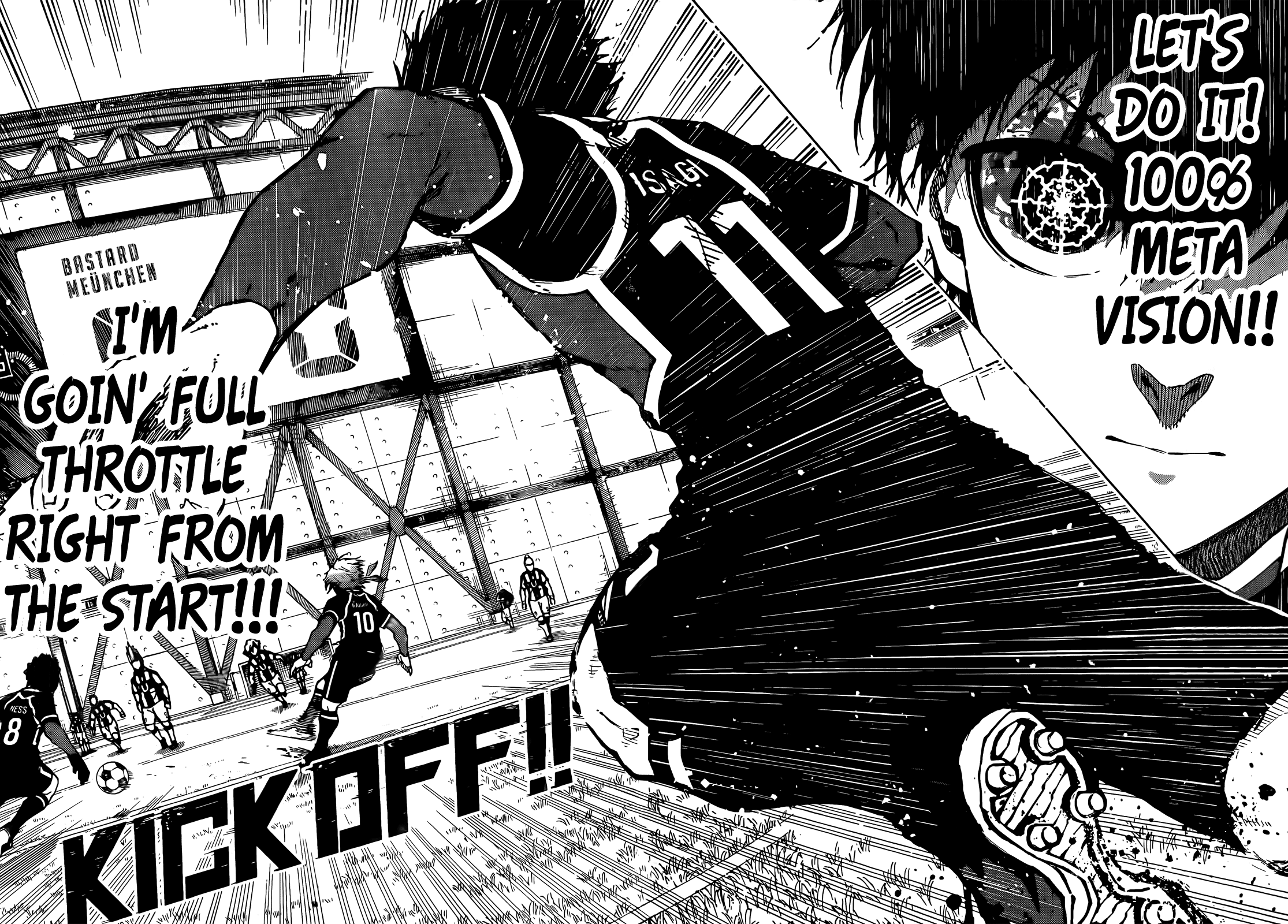 Blue Lock Chapter 210 page 11 - Chapter 210: Ace Eater