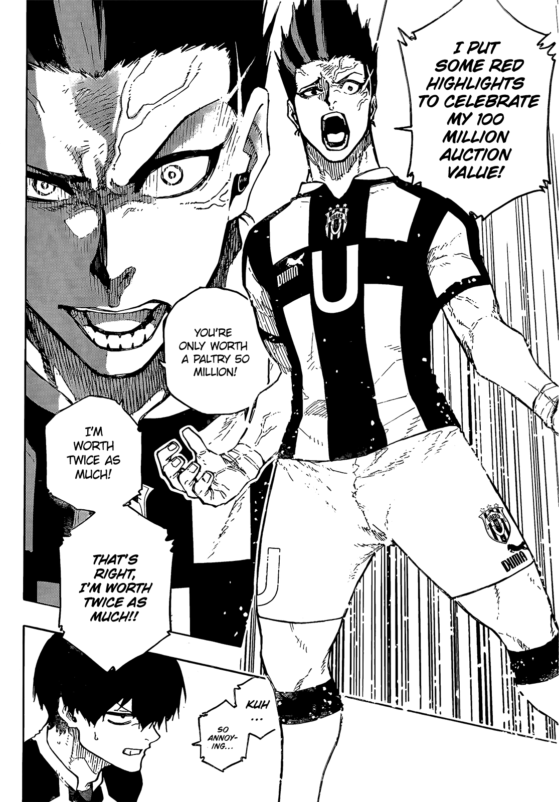 Blue Lock Chapter 210 page 3 - Chapter 210: Ace Eater