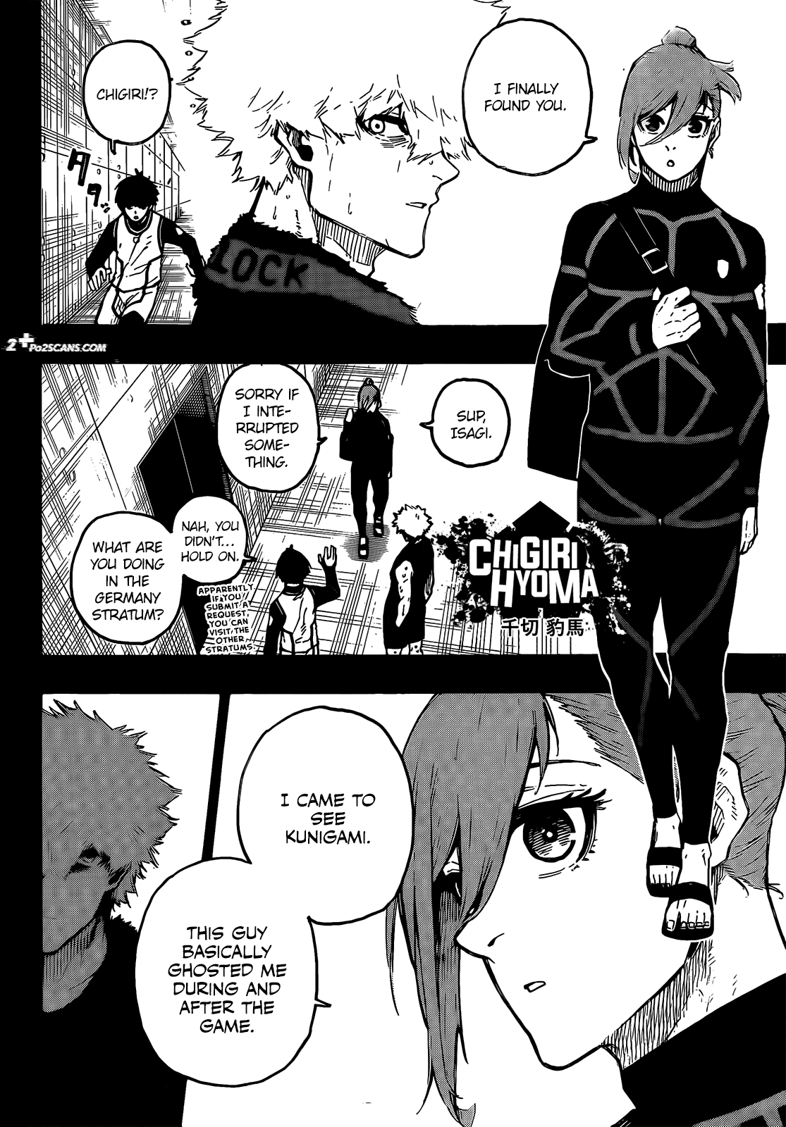 Blue Lock Chapter 213 page 10 - Chapter 213: E-4 (Egoist Four)