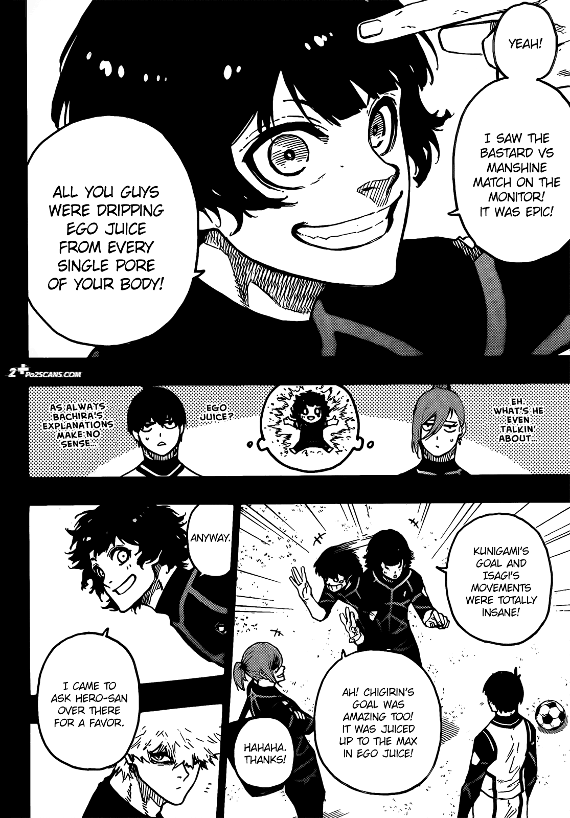 Blue Lock Chapter 213 page 14 - Chapter 213: E-4 (Egoist Four)