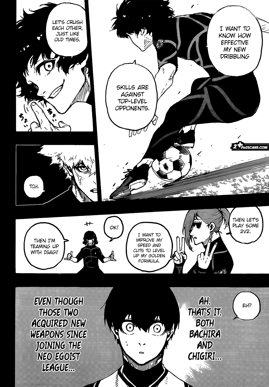 Blue Lock Chapter 213 page 16 - Chapter 213: E-4 (Egoist Four)