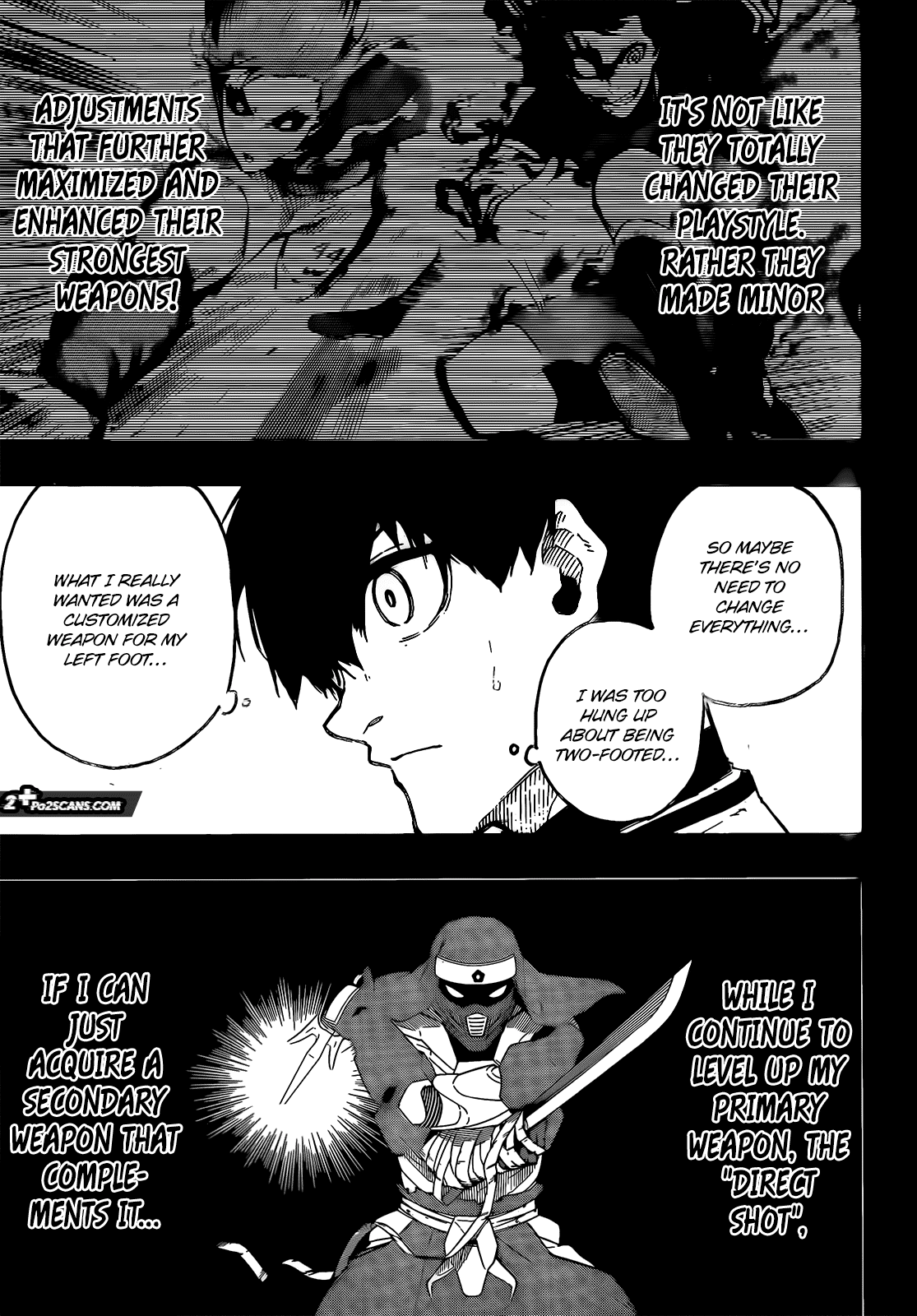 Blue Lock Chapter 213 page 17 - Chapter 213: E-4 (Egoist Four)