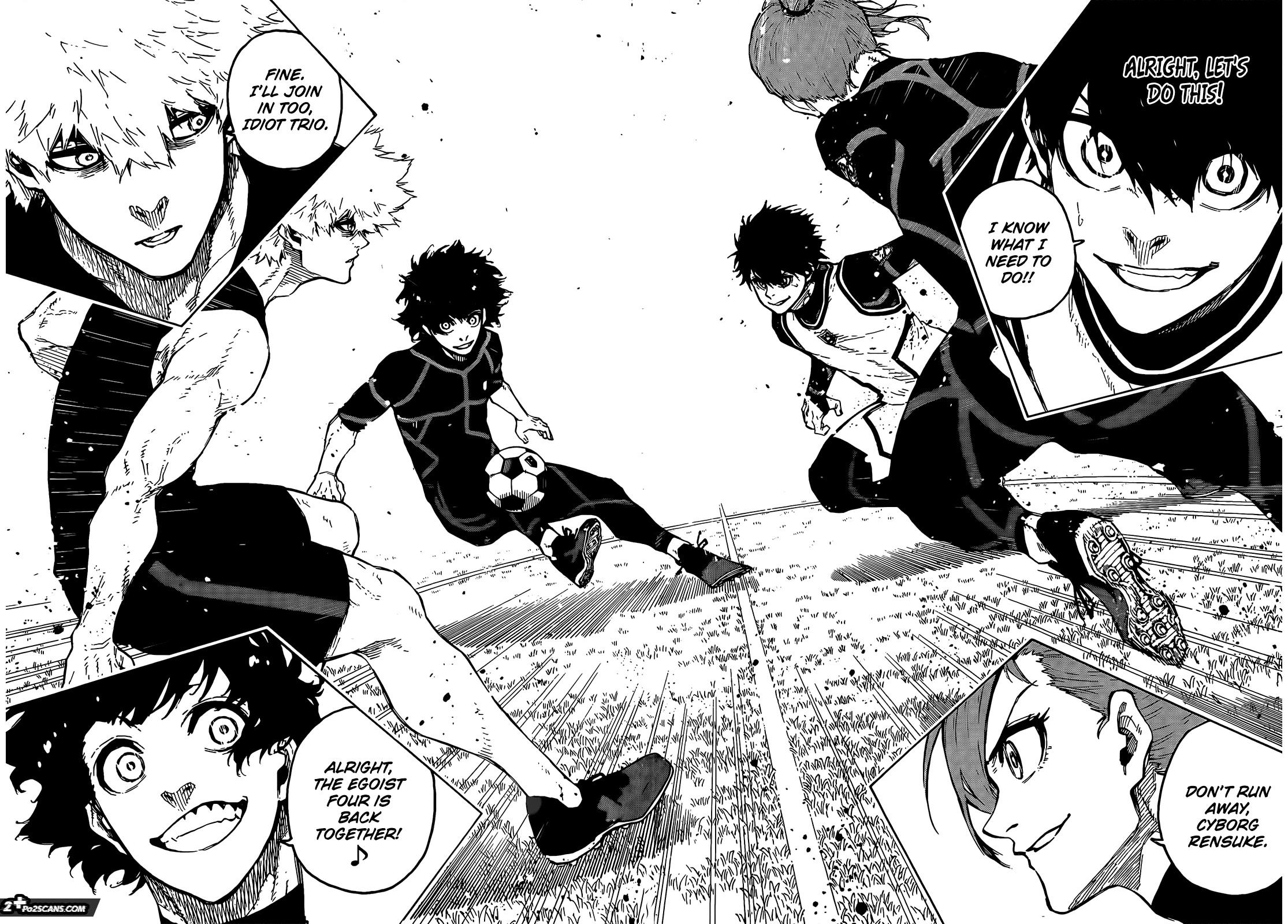 Blue Lock Chapter 213 page 18 - Chapter 213: E-4 (Egoist Four)