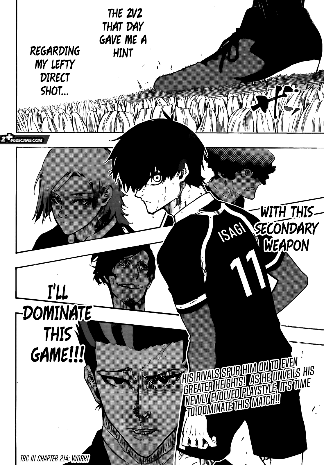 Blue Lock Chapter 213 page 19 - Chapter 213: E-4 (Egoist Four)