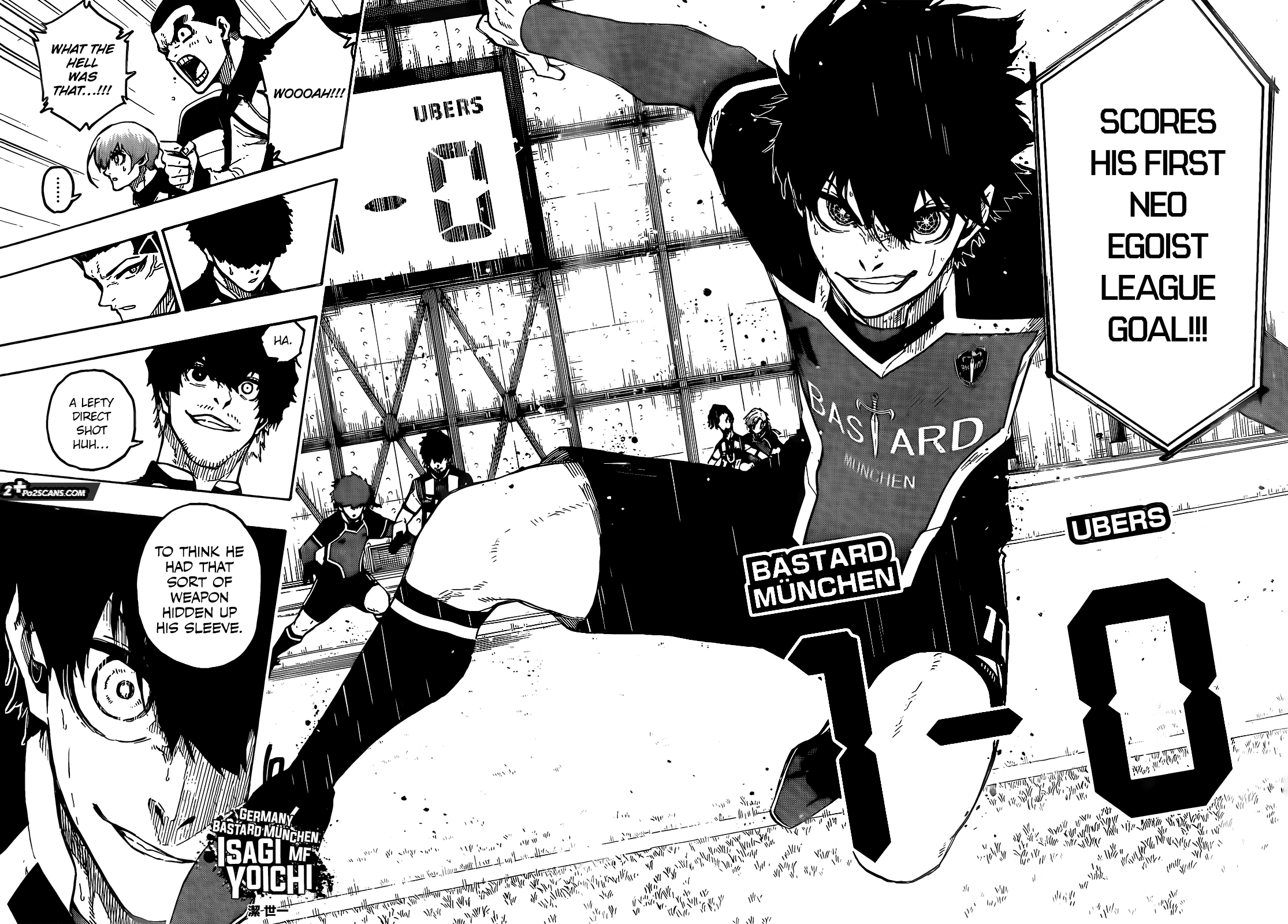 Blue Lock Chapter 213 page 3 - Chapter 213: E-4 (Egoist Four)