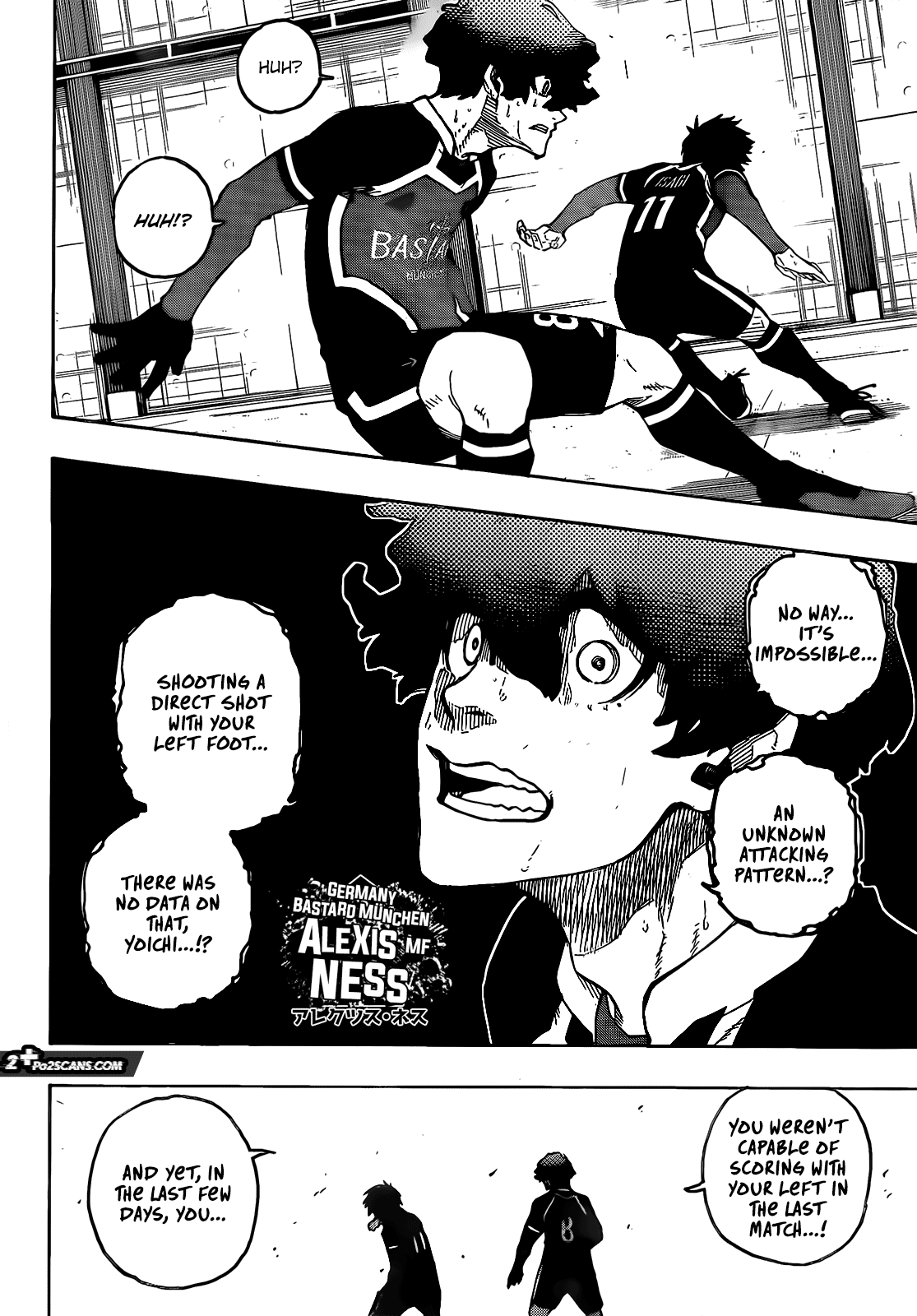 Blue Lock Chapter 213 page 4 - Chapter 213: E-4 (Egoist Four)