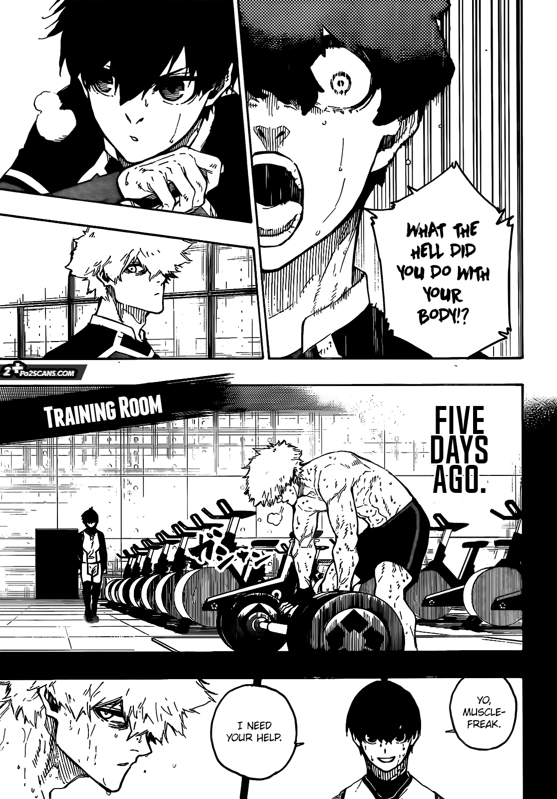 Blue Lock Chapter 213 page 5 - Chapter 213: E-4 (Egoist Four)