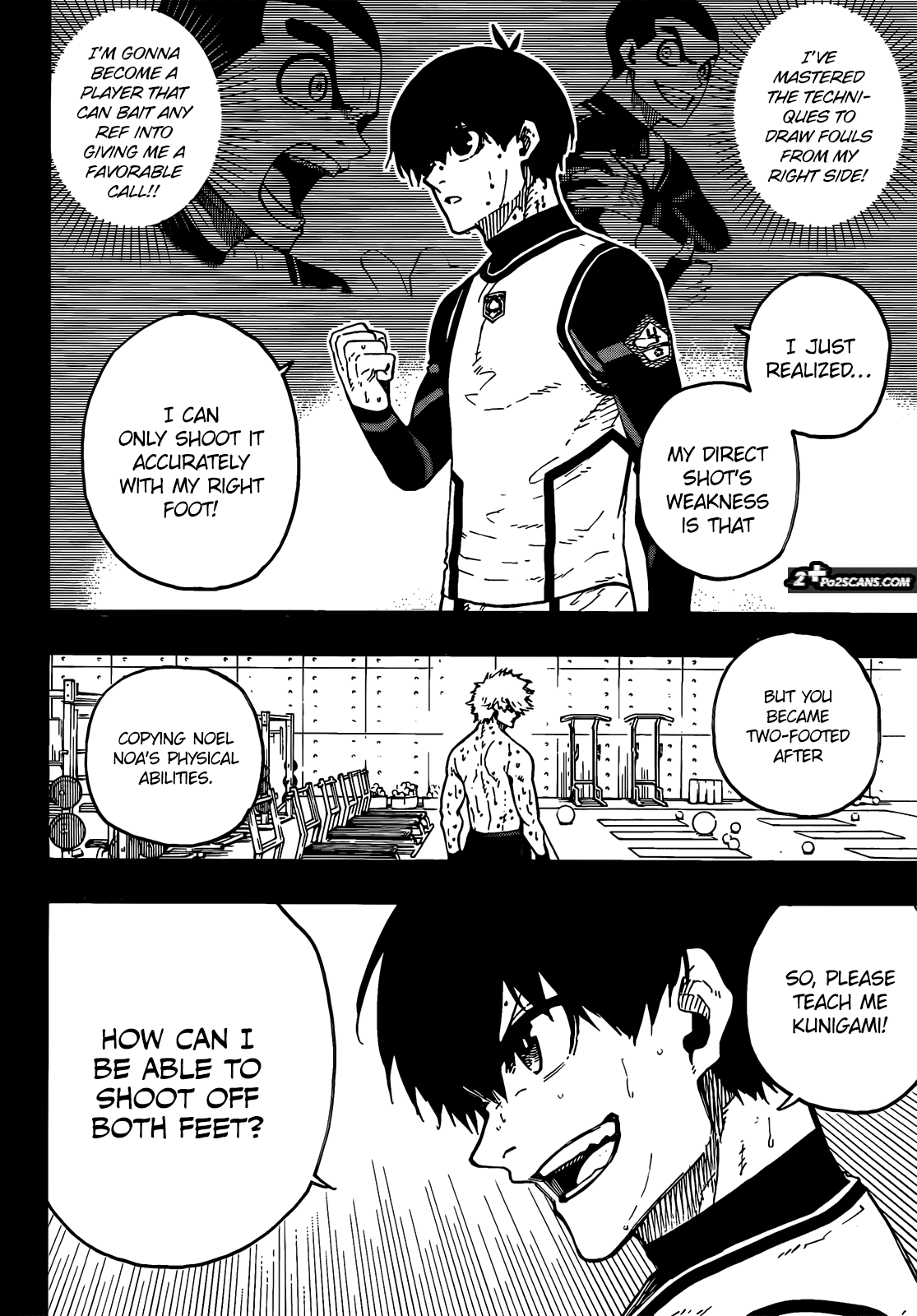 Blue Lock Chapter 213 page 6 - Chapter 213: E-4 (Egoist Four)