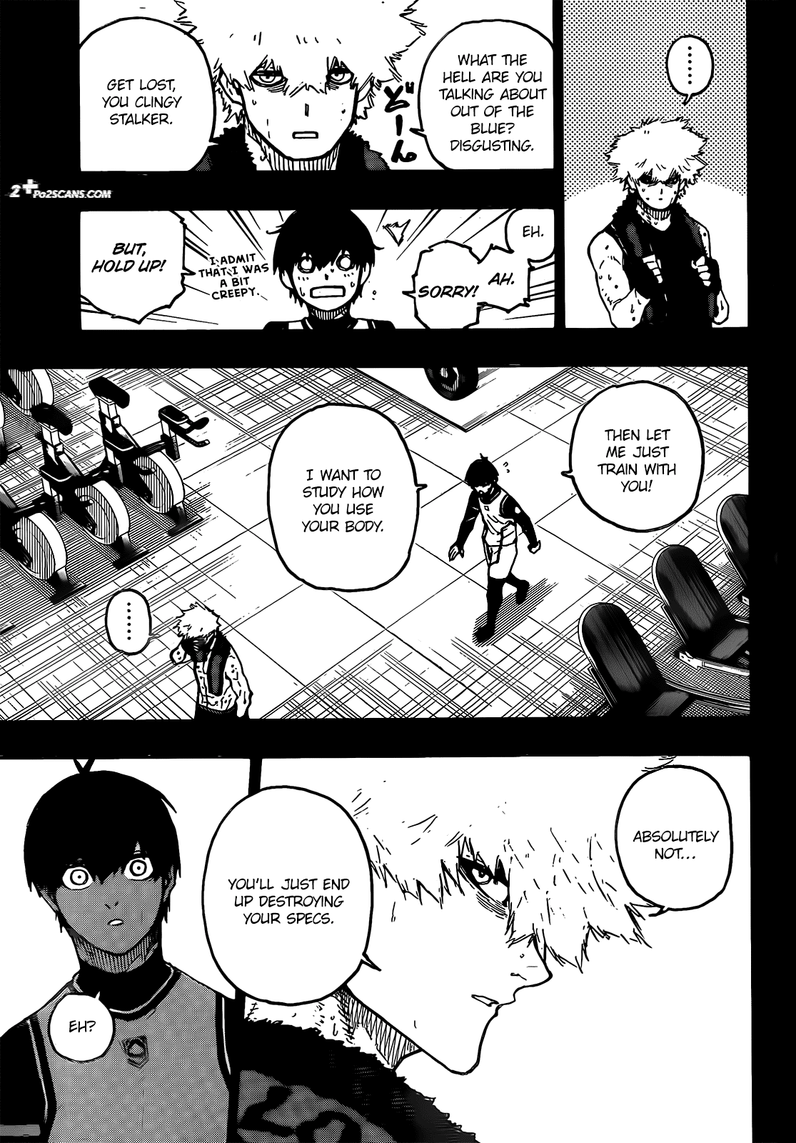 Blue Lock Chapter 213 page 7 - Chapter 213: E-4 (Egoist Four)
