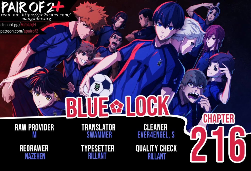 Blue Lock Chapter 216 page 1 - Chapter 216: Stealth kill