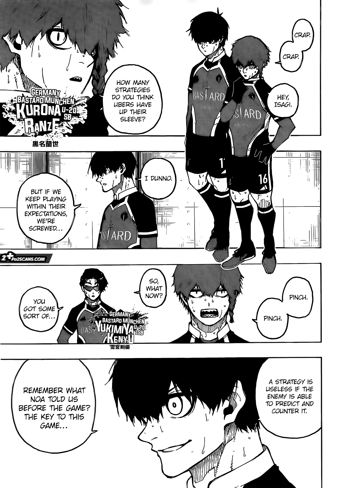 Blue Lock Chapter 217 page 10 - Chapter 217: Predator Eye