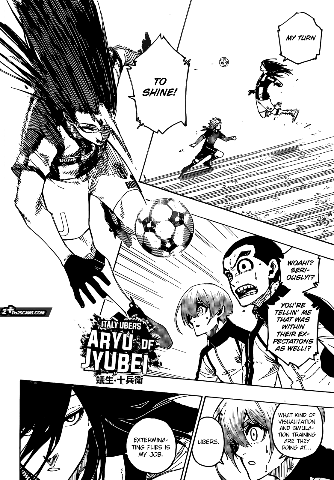 Blue Lock Chapter 217 page 15 - Chapter 217: Predator Eye