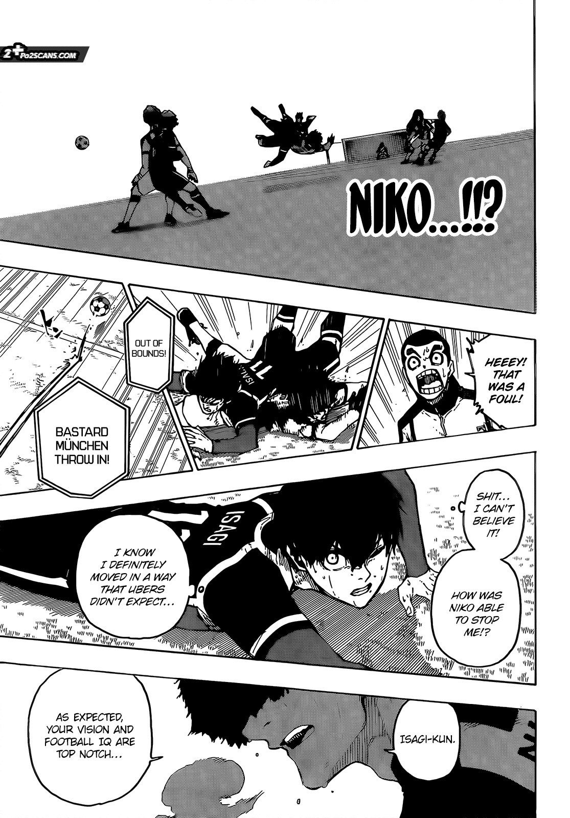 Blue Lock Chapter 217 page 20 - Chapter 217: Predator Eye