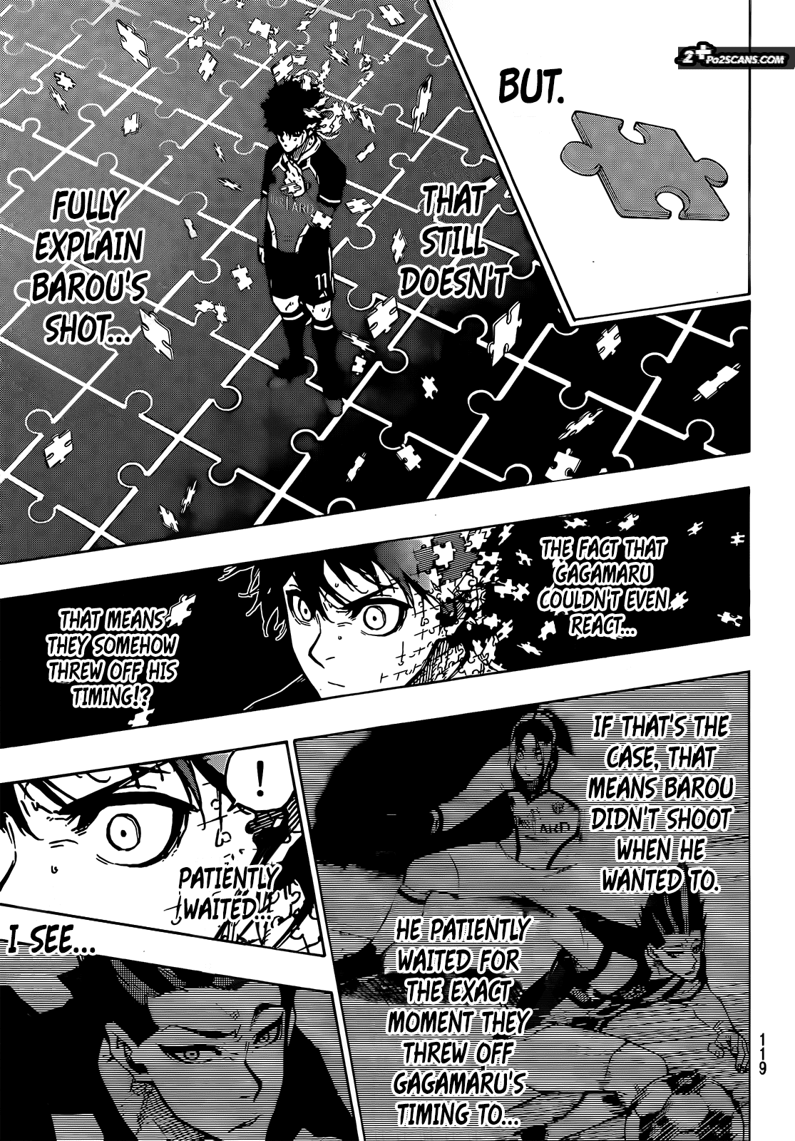 Blue Lock Chapter 217 page 6 - Chapter 217: Predator Eye