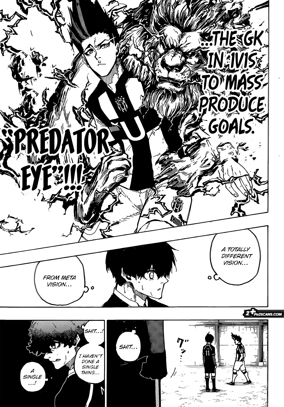 Blue Lock Chapter 217 page 8 - Chapter 217: Predator Eye