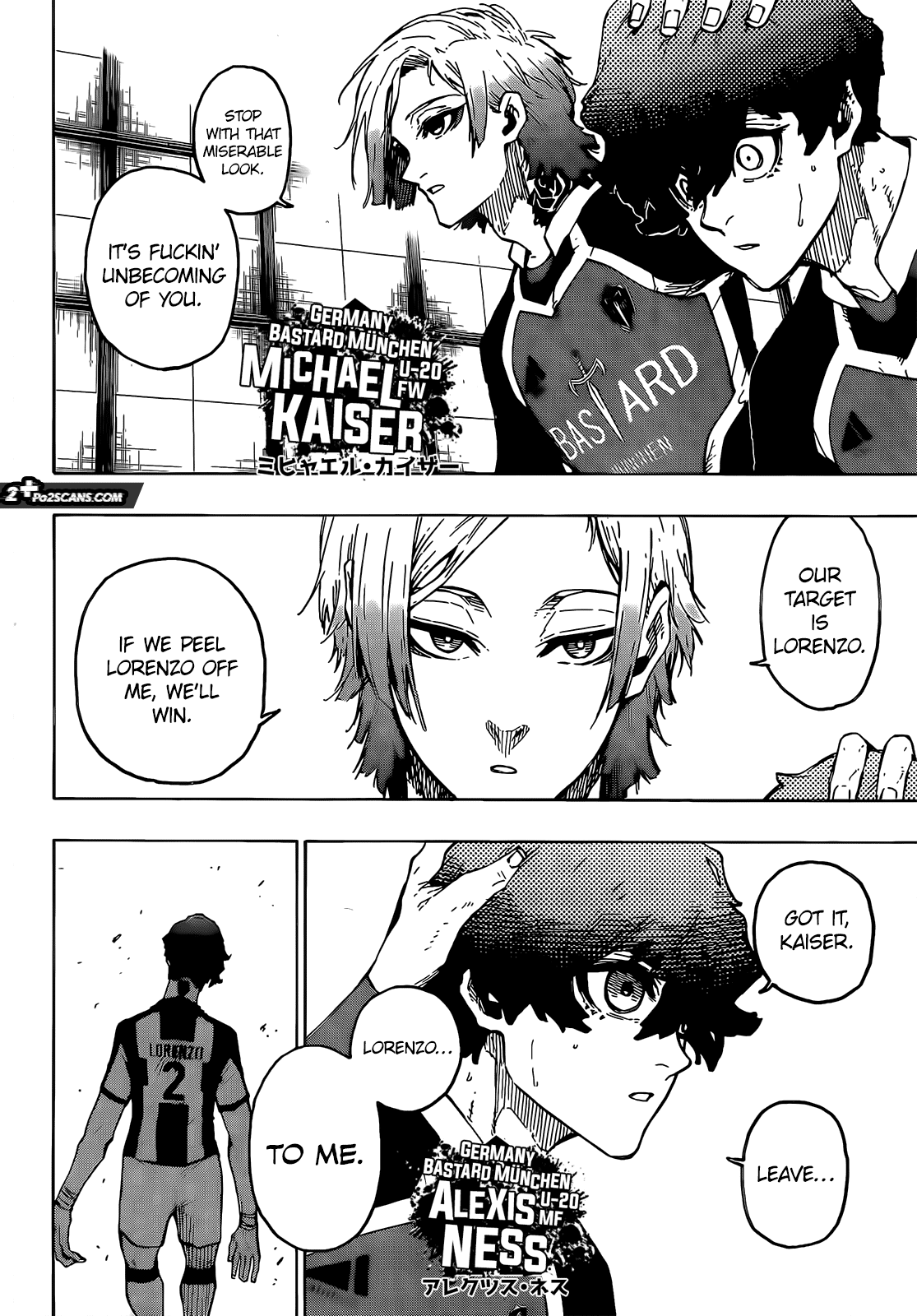 Blue Lock Chapter 217 page 9 - Chapter 217: Predator Eye