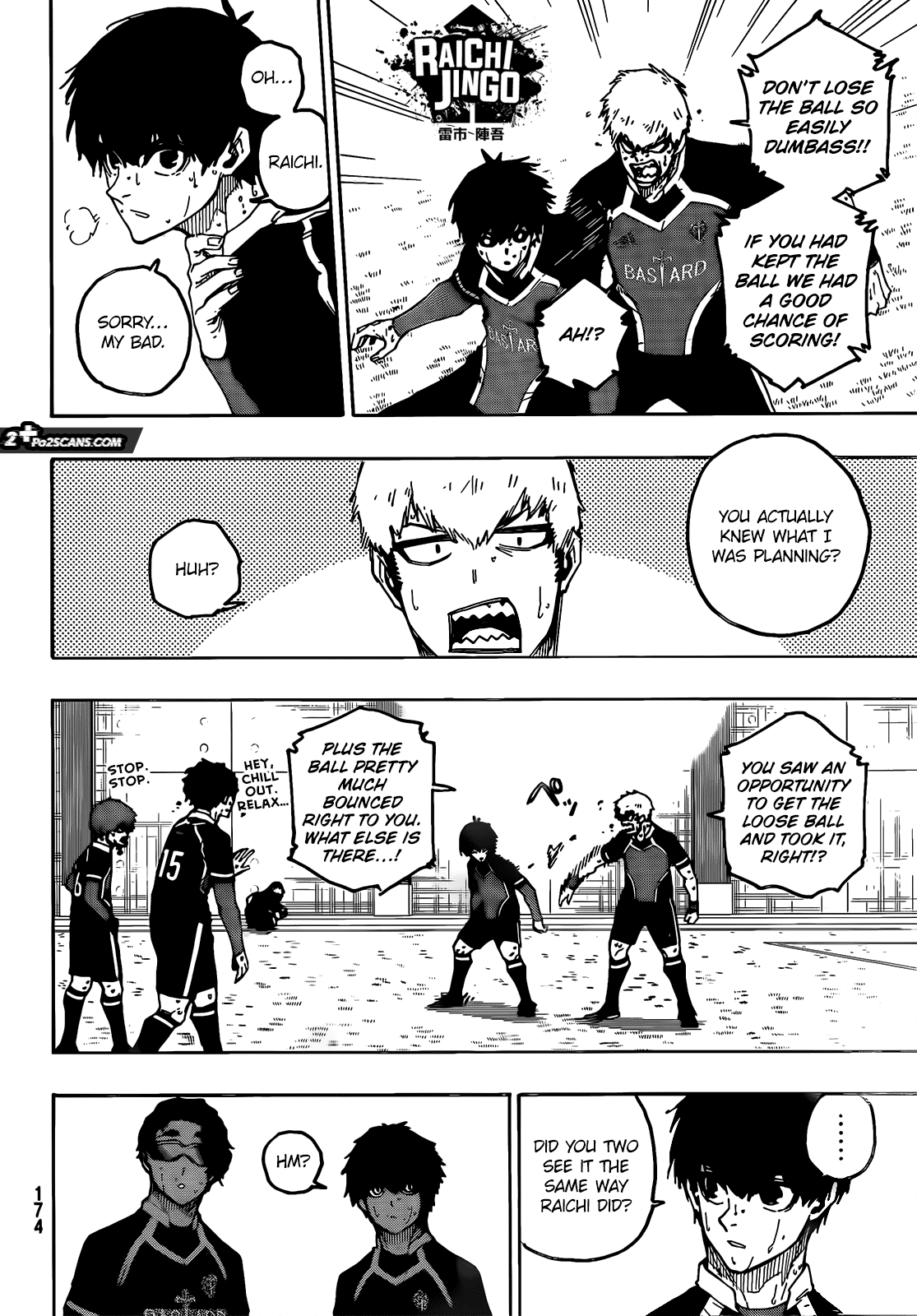 Blue Lock Chapter 218 page 6 - Chapter 218: Game changer