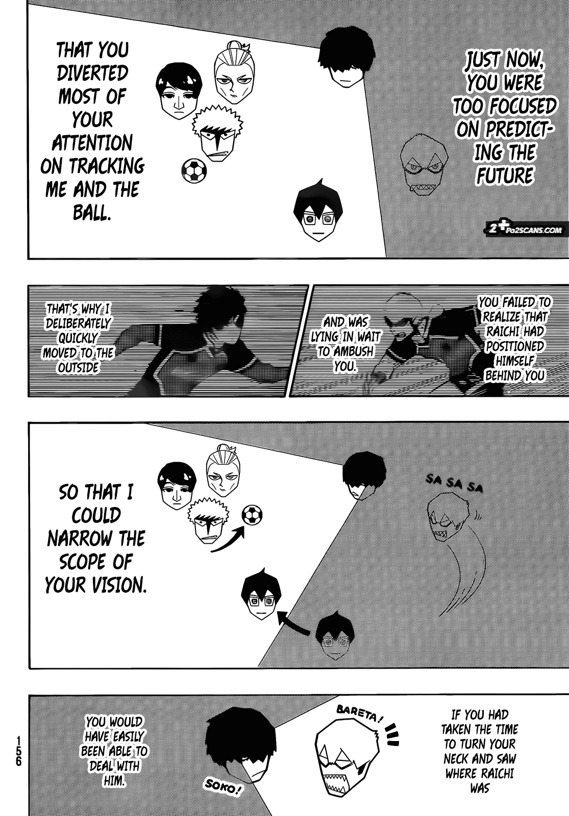 Blue Lock Chapter 219 page 11 - Chapter 219: Dynamism