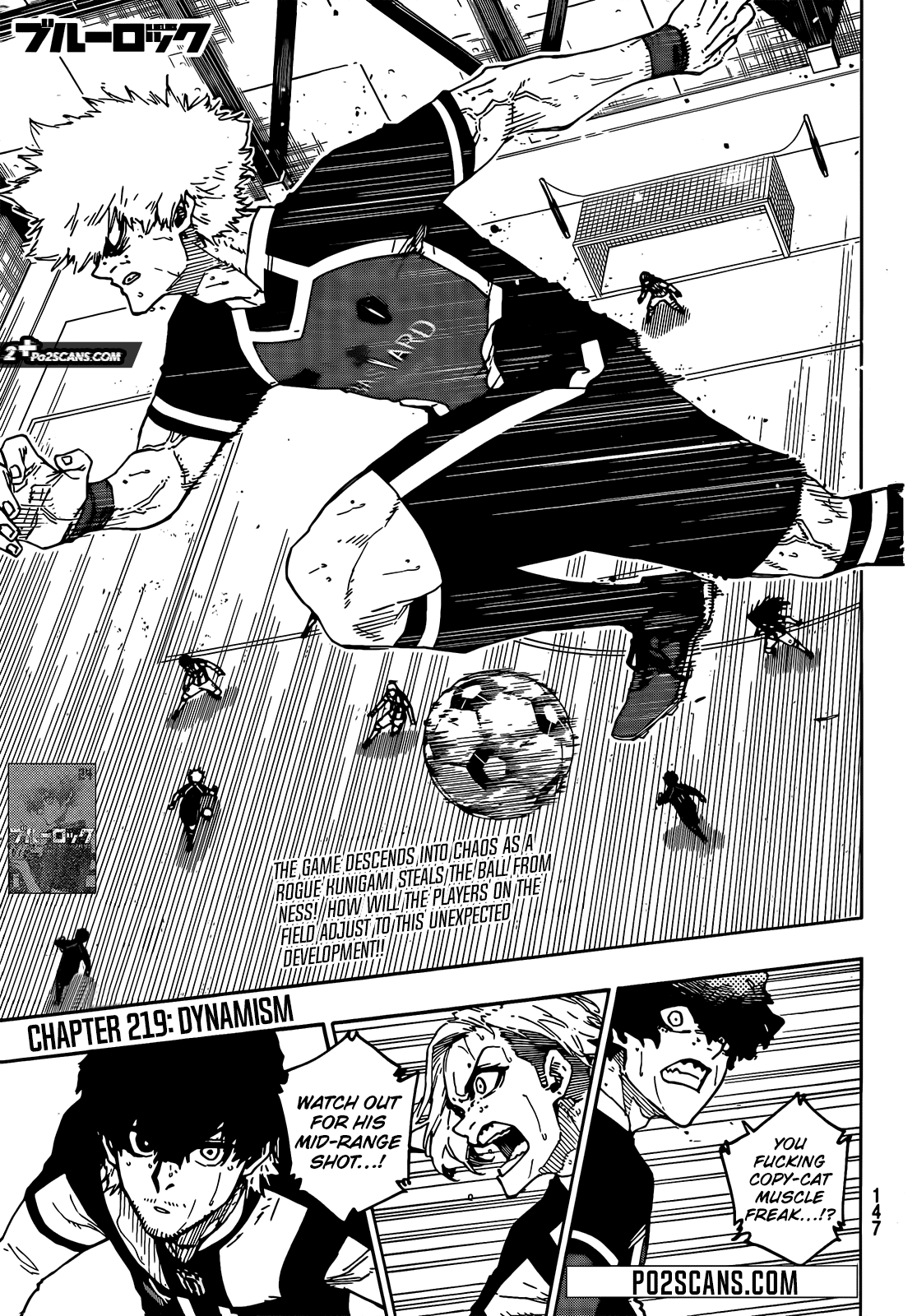 Blue Lock Chapter 219 page 2 - Chapter 219: Dynamism