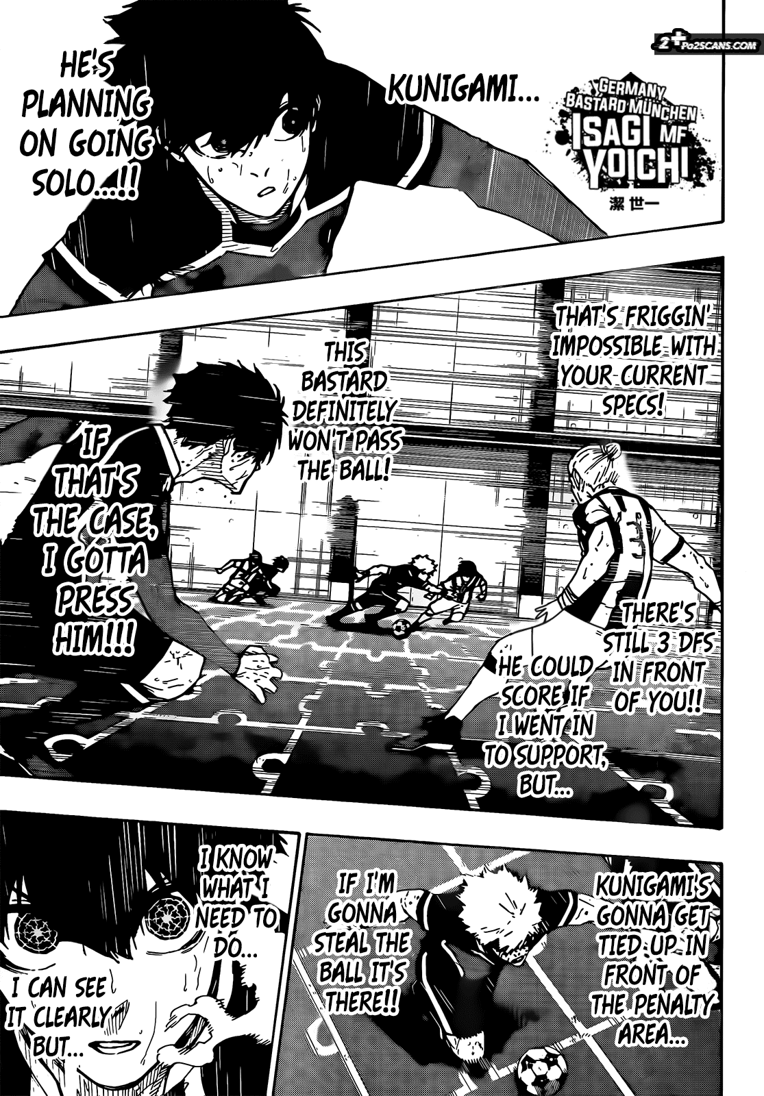 Blue Lock Chapter 219 page 4 - Chapter 219: Dynamism
