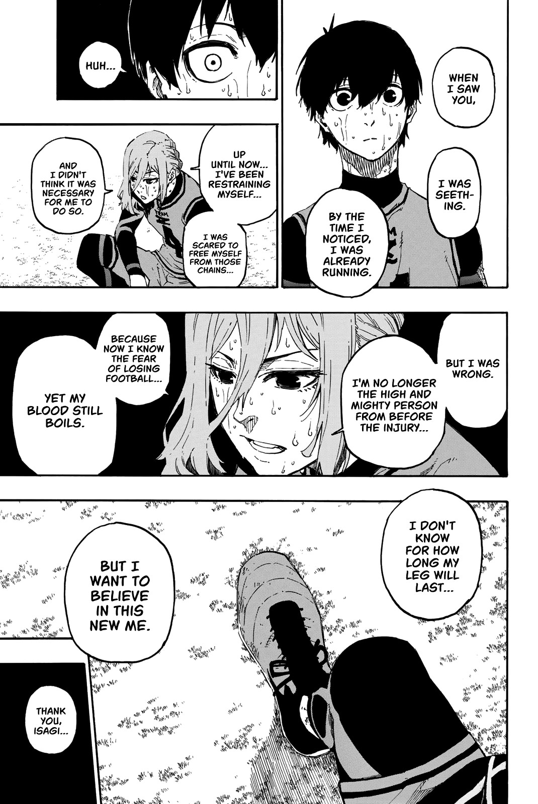 Blue Lock Chapter 22 page 4 - Chapter 22: Until My Blood Stops Boiling
