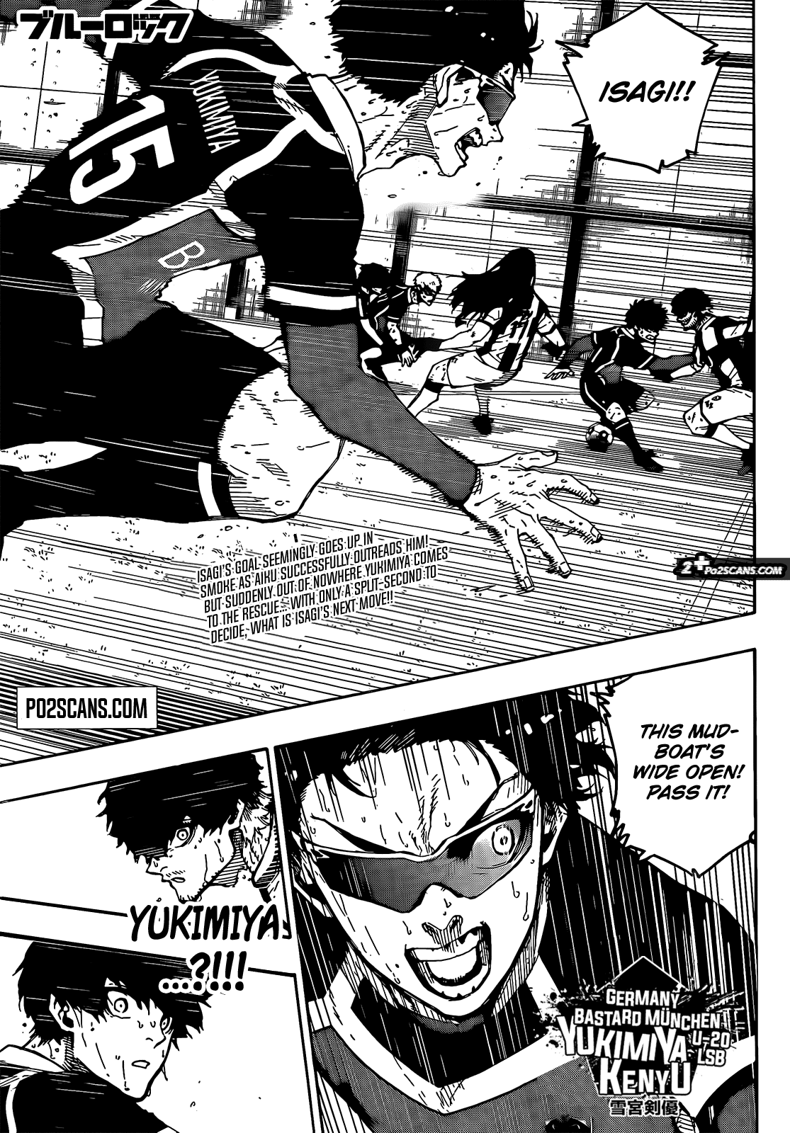 Blue Lock Chapter 220 page 3 - Chapter 220: Seesaw Game