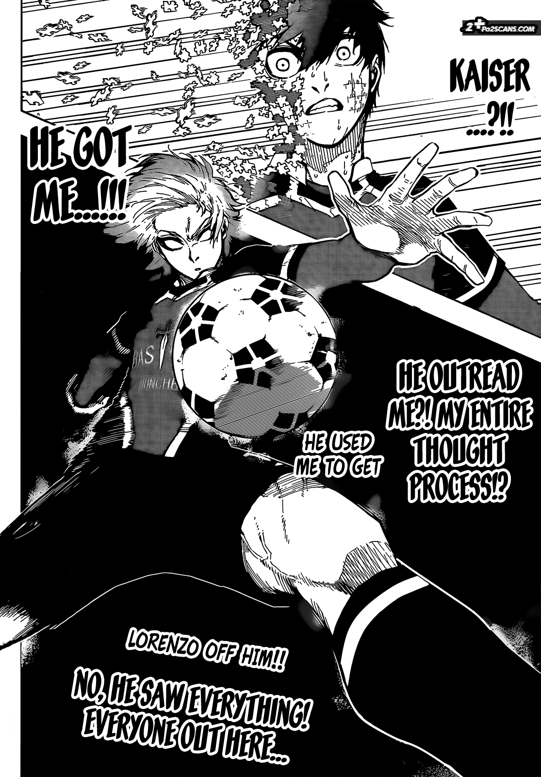 Blue Lock Chapter 220 page 9 - Chapter 220: Seesaw Game