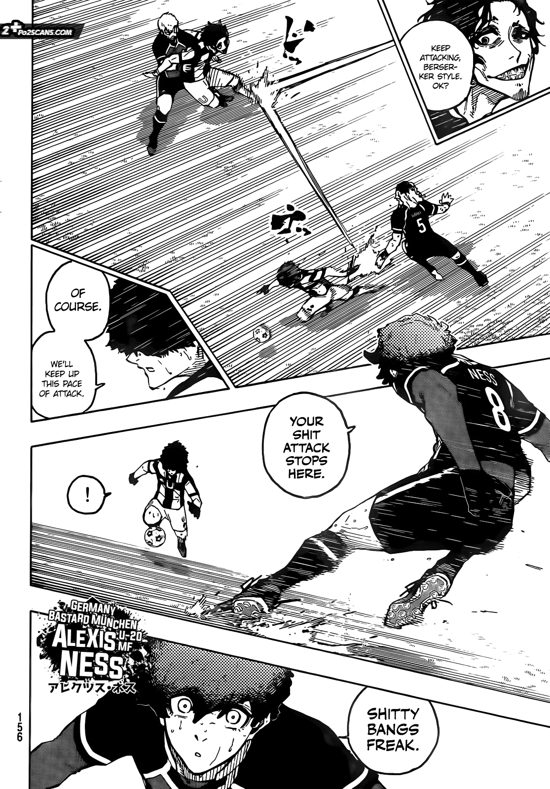Blue Lock Chapter 222 page 12 - Chapter 222: Design