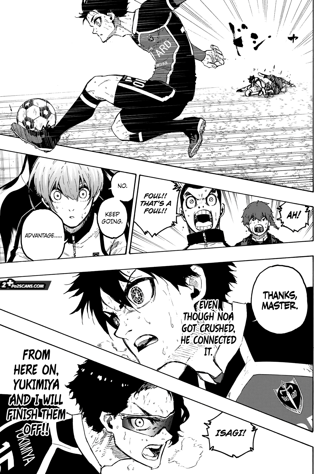 Blue Lock Chapter 225 page 13 - Chapter 225: Raid Battle