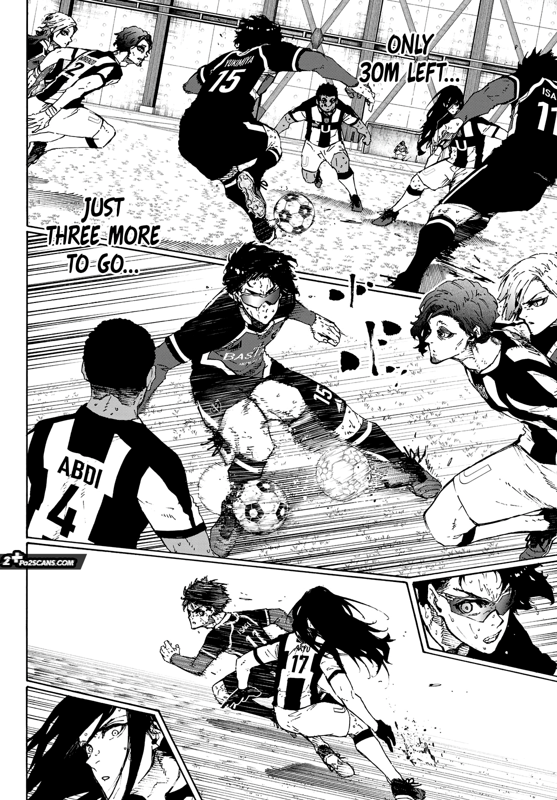 Blue Lock Chapter 225 page 14 - Chapter 225: Raid Battle