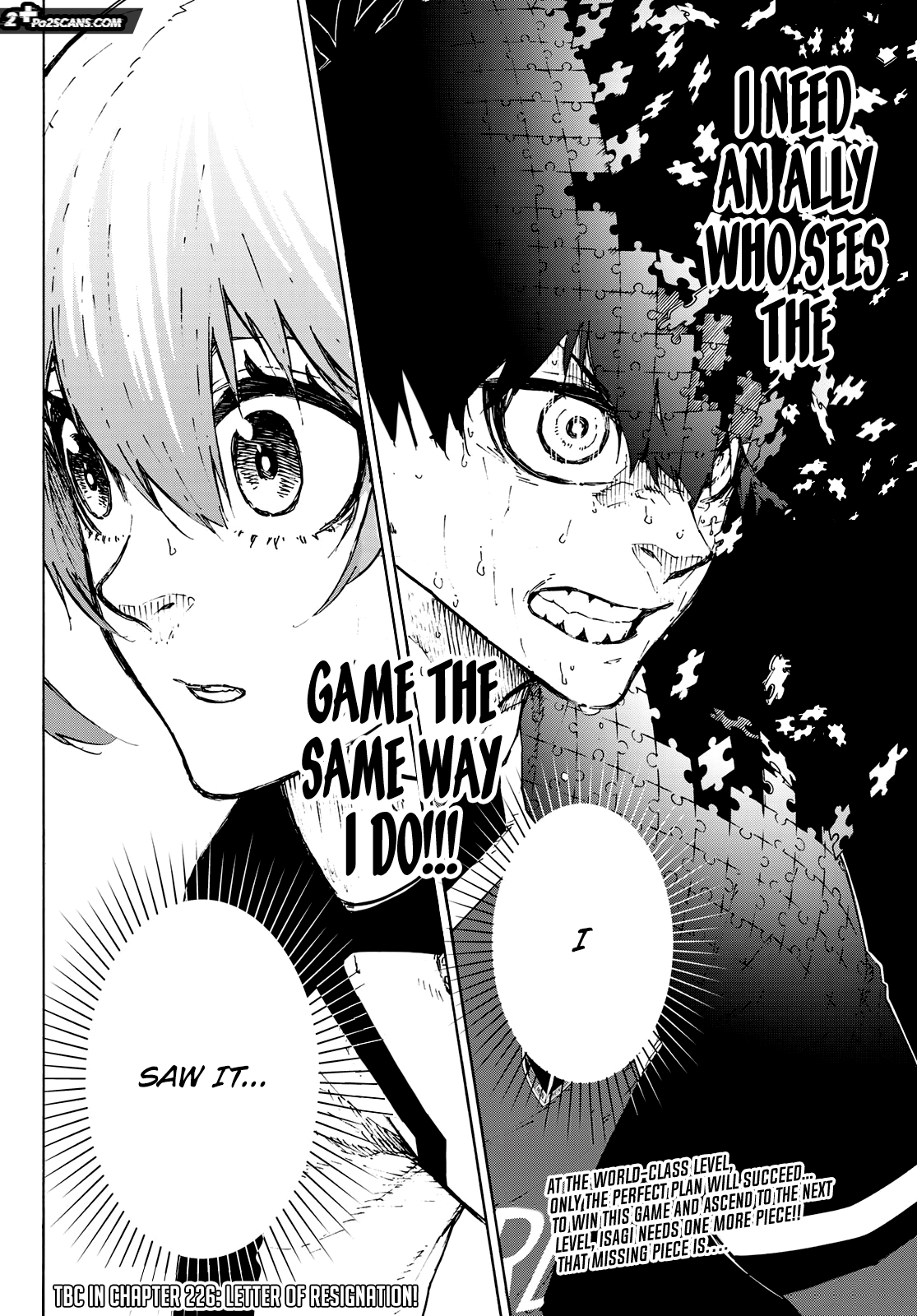 Blue Lock Chapter 225 page 19 - Chapter 225: Raid Battle