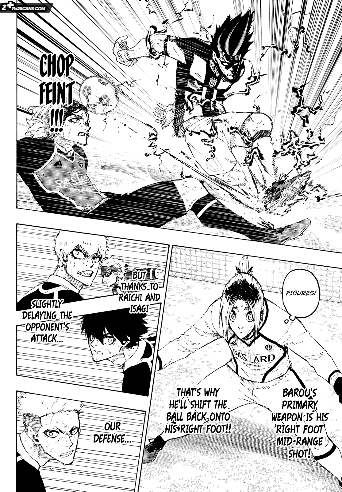 Blue Lock Chapter 225 page 3 - Chapter 225: Raid Battle