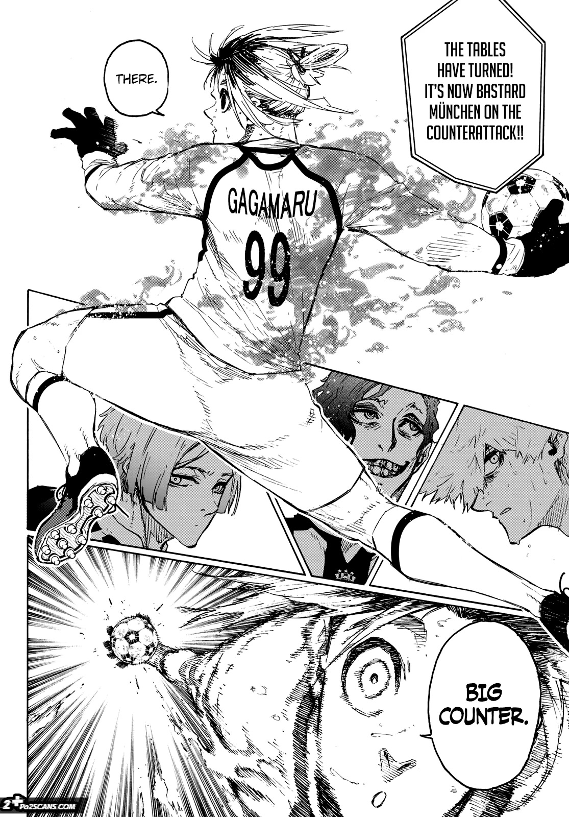 Blue Lock Chapter 225 page 8 - Chapter 225: Raid Battle