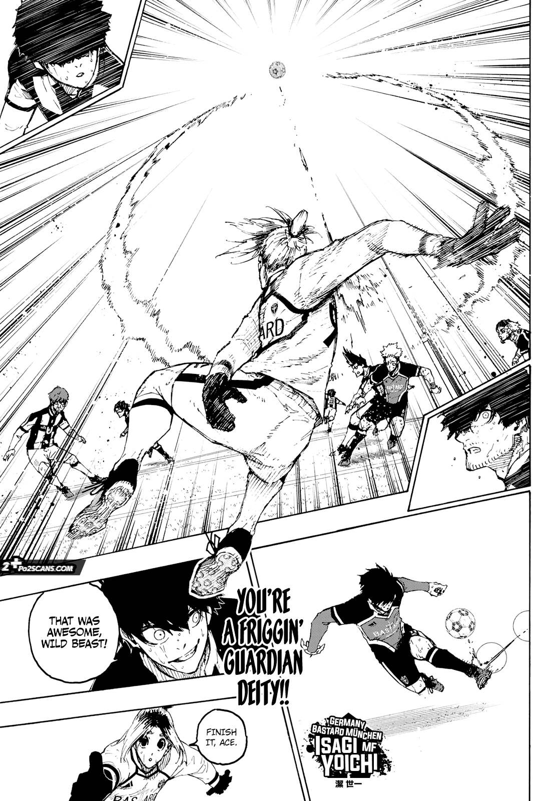 Blue Lock Chapter 225 page 9 - Chapter 225: Raid Battle