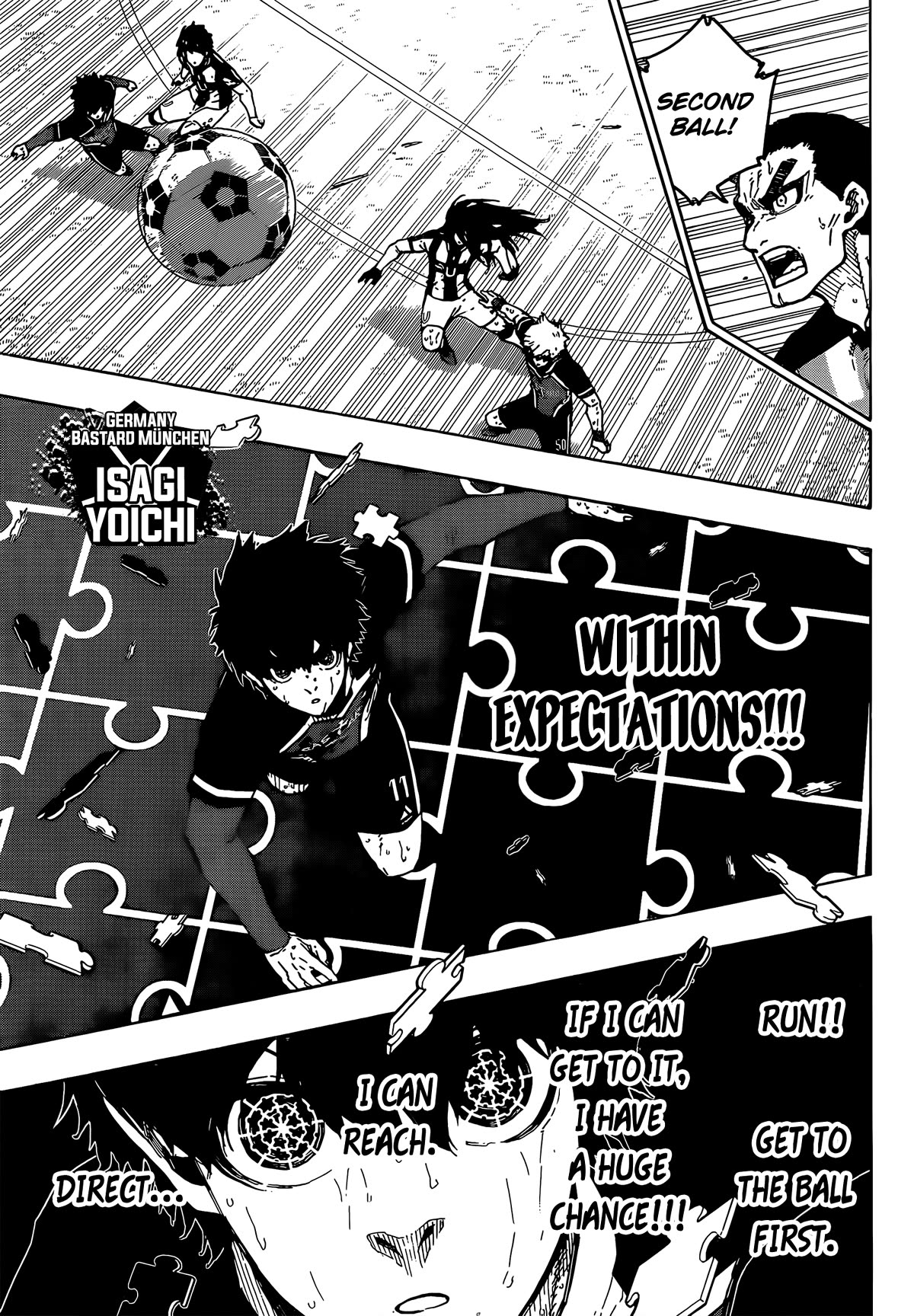 Blue Lock Chapter 232 page 11 - Chapter 232: High Evolution