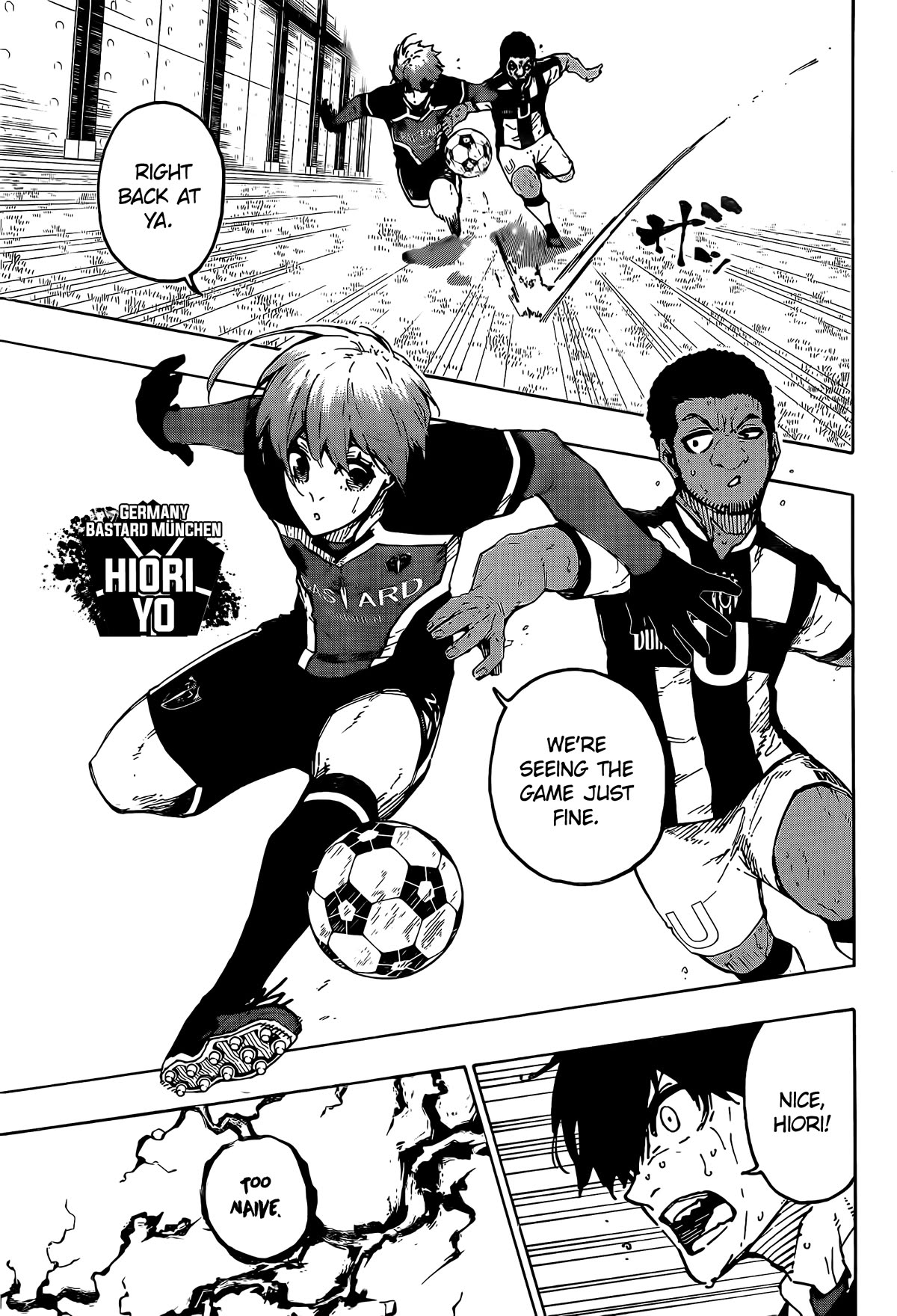 Blue Lock Chapter 232 page 13 - Chapter 232: High Evolution