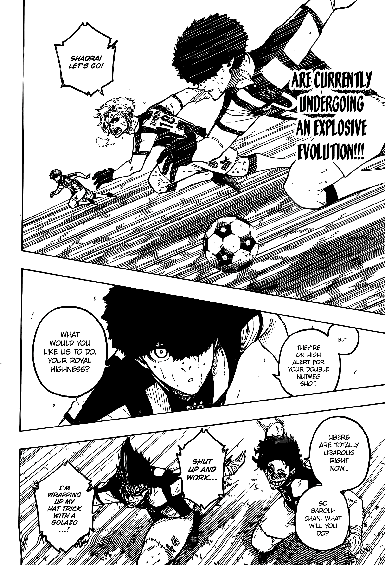 Blue Lock Chapter 232 page 18 - Chapter 232: High Evolution