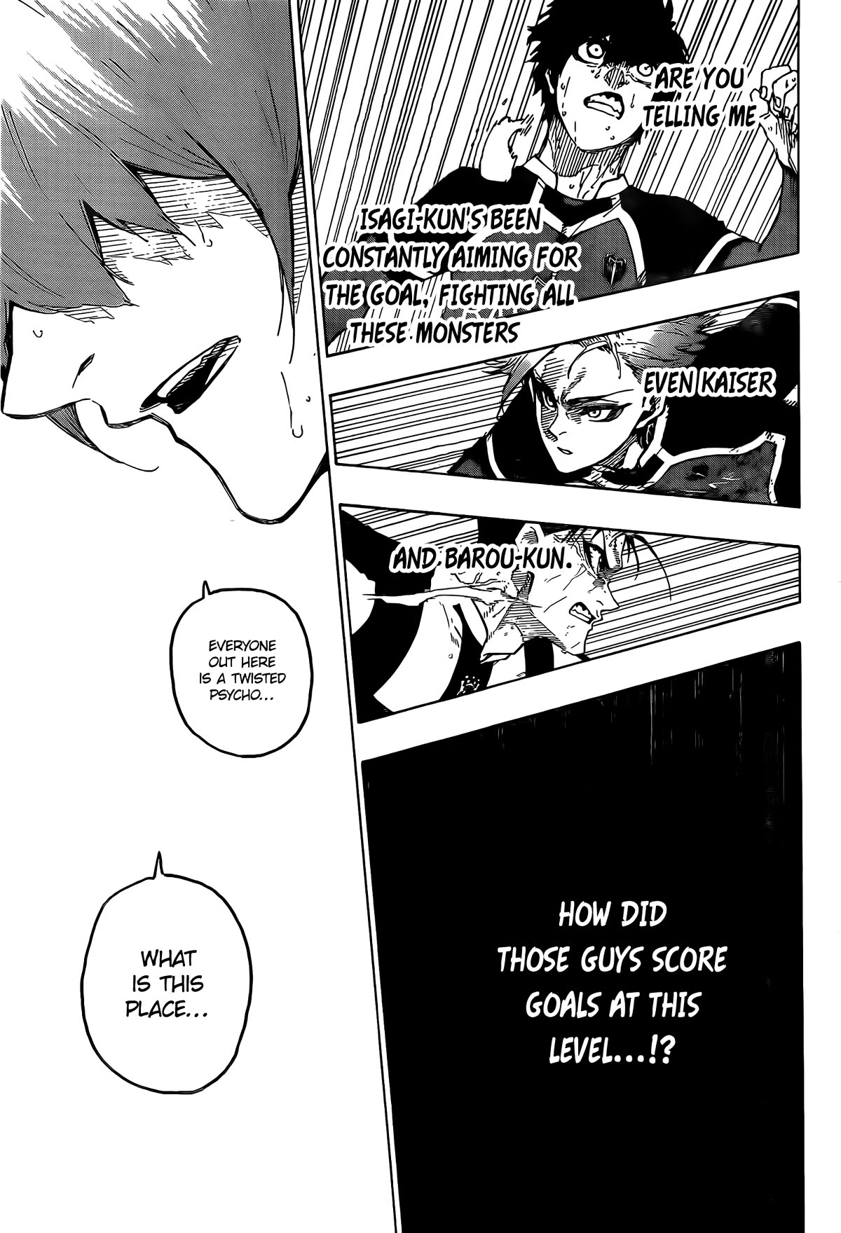Blue Lock Chapter 232 page 21 - Chapter 232: High Evolution